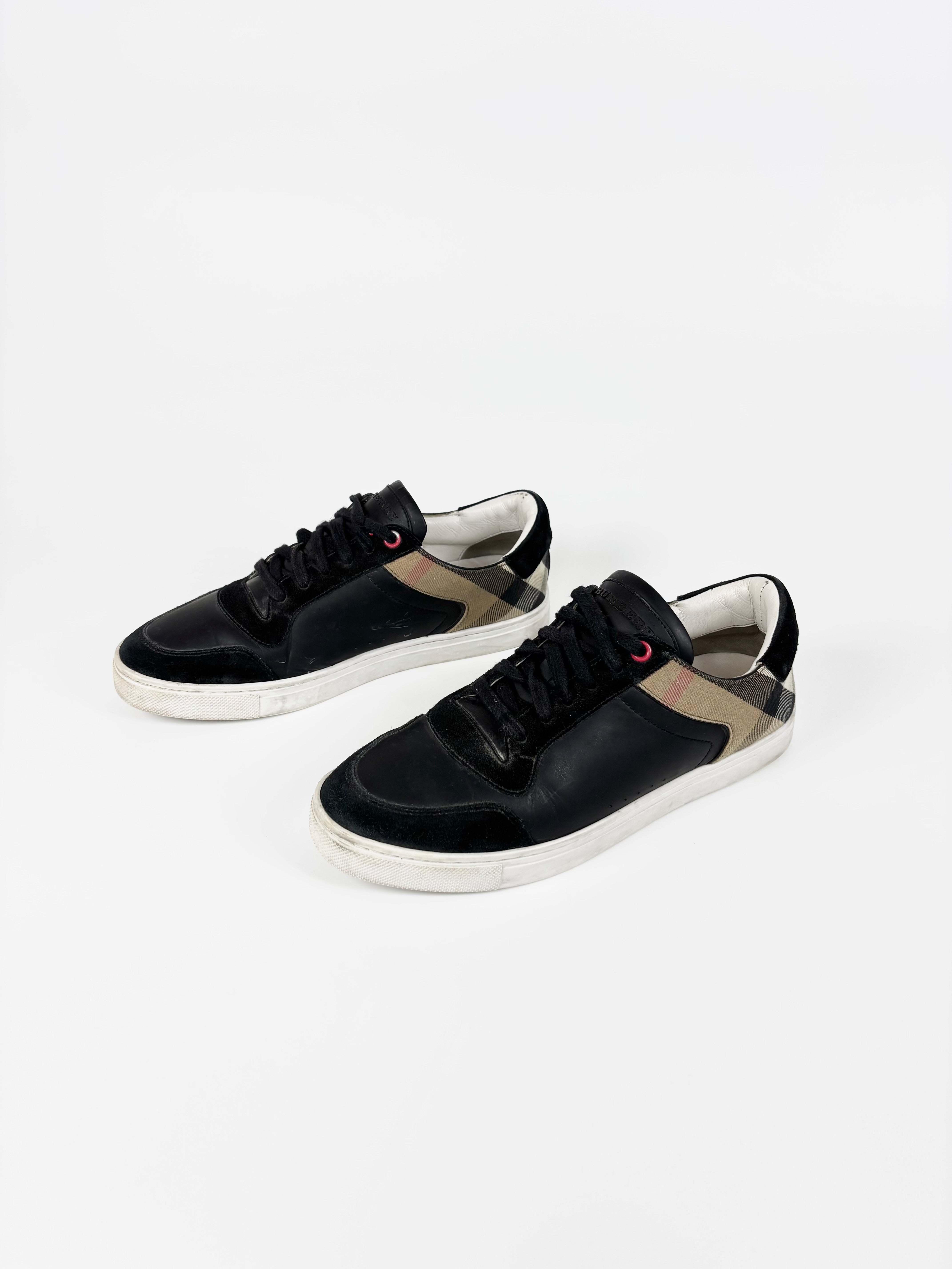 Burberry Checked Monogram Sneakers