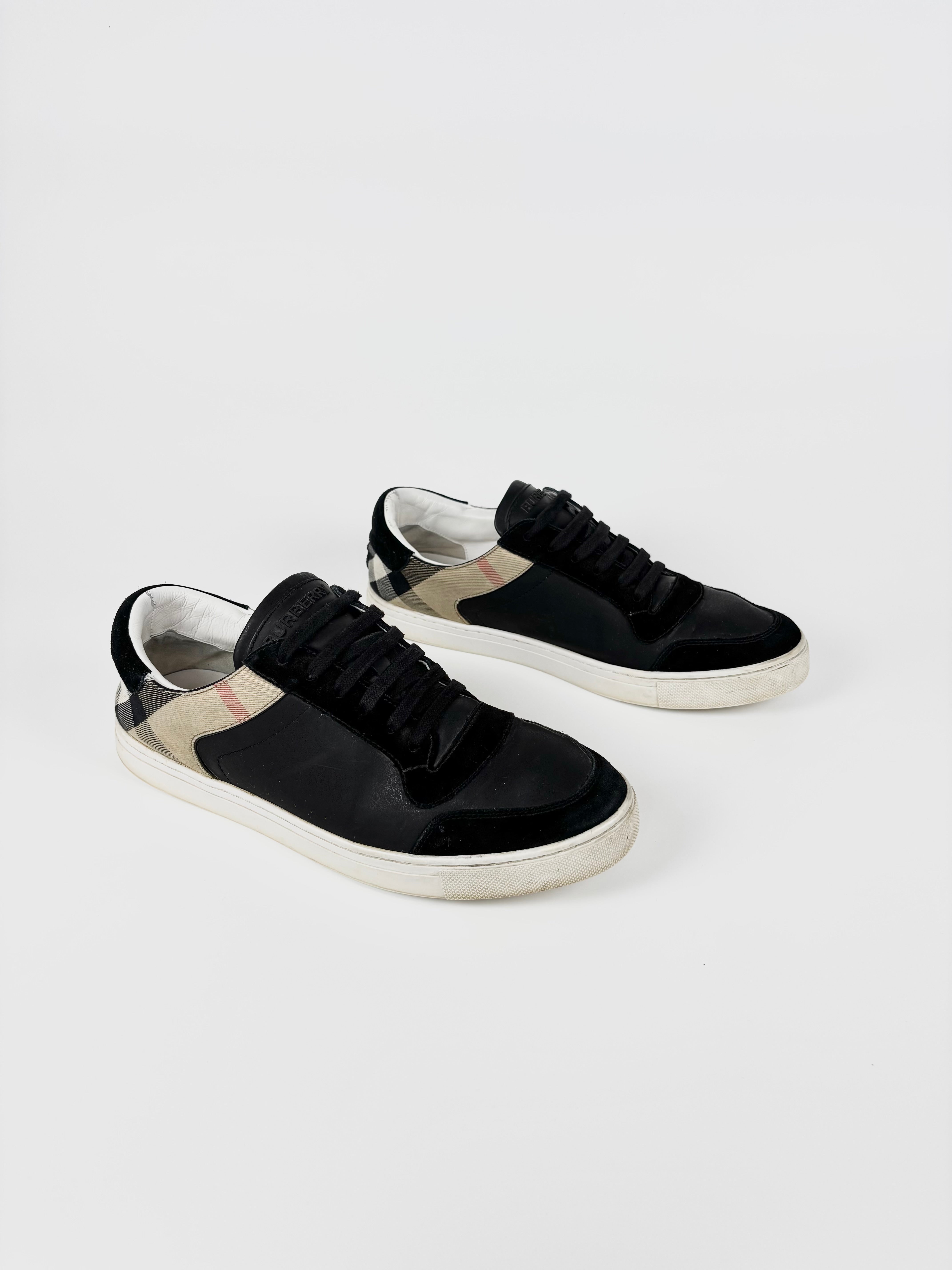 Burberry Checked Monogram Sneakers