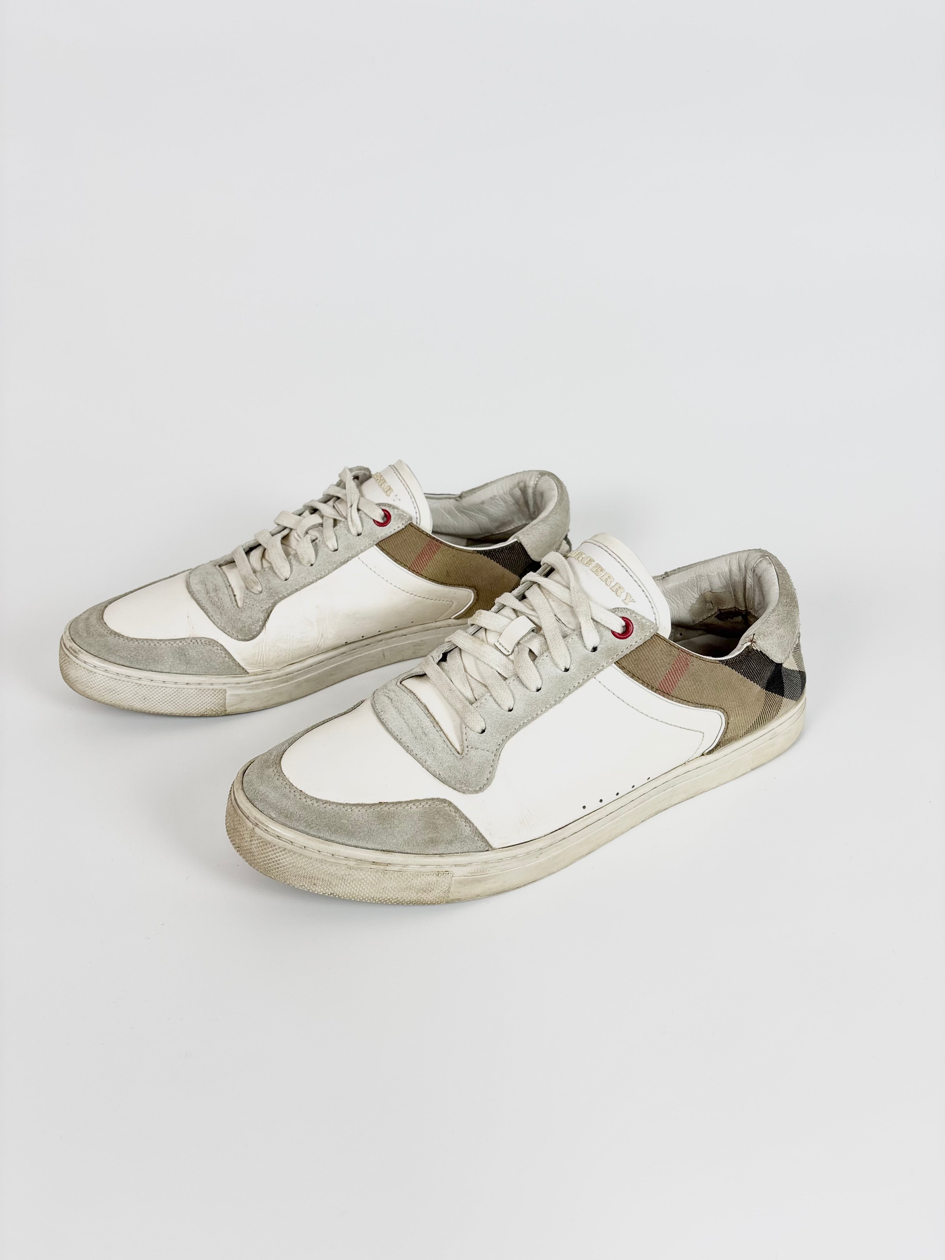 Burberry Checked Sneakers