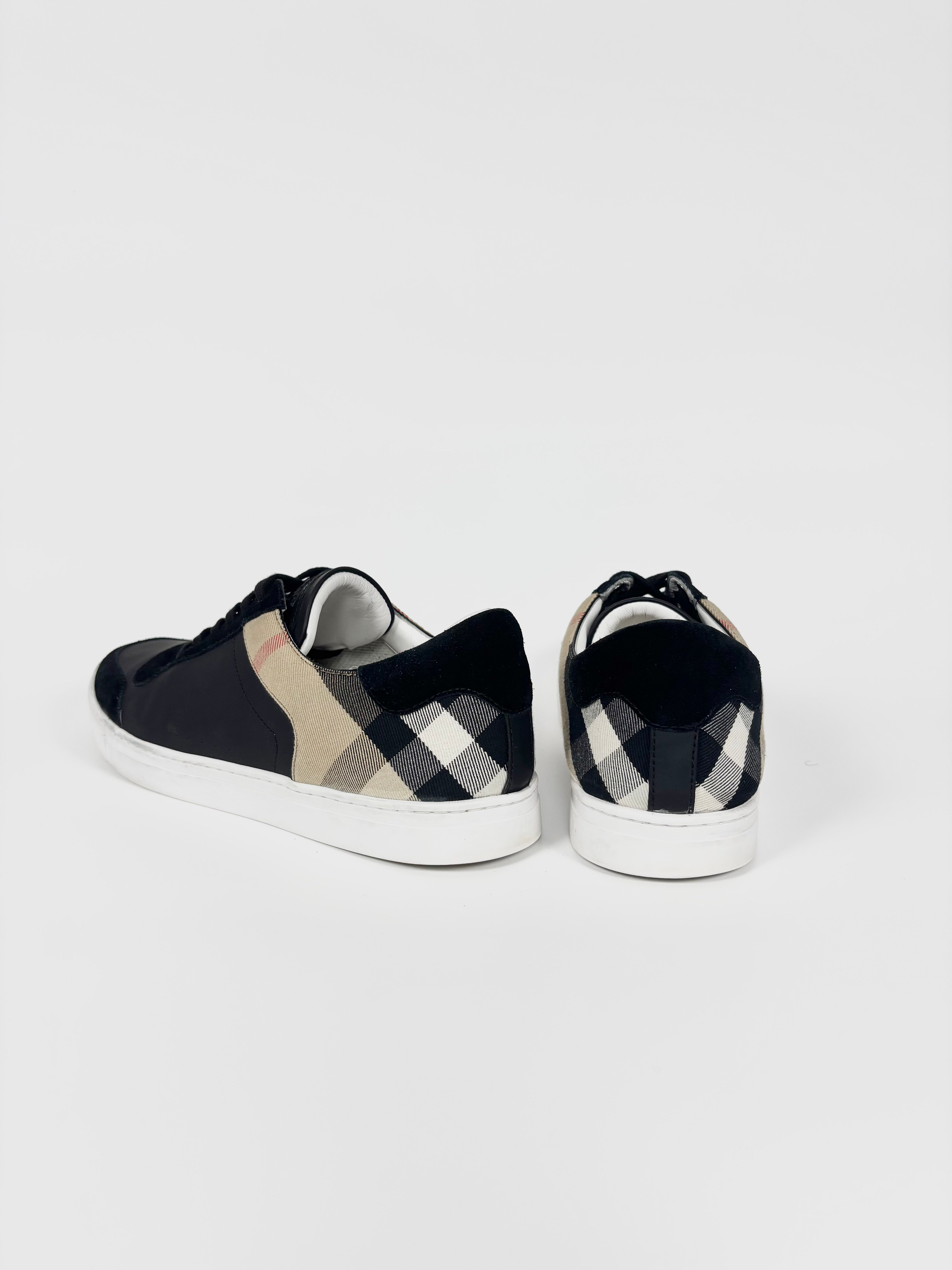 Burberry Checked Sneakers