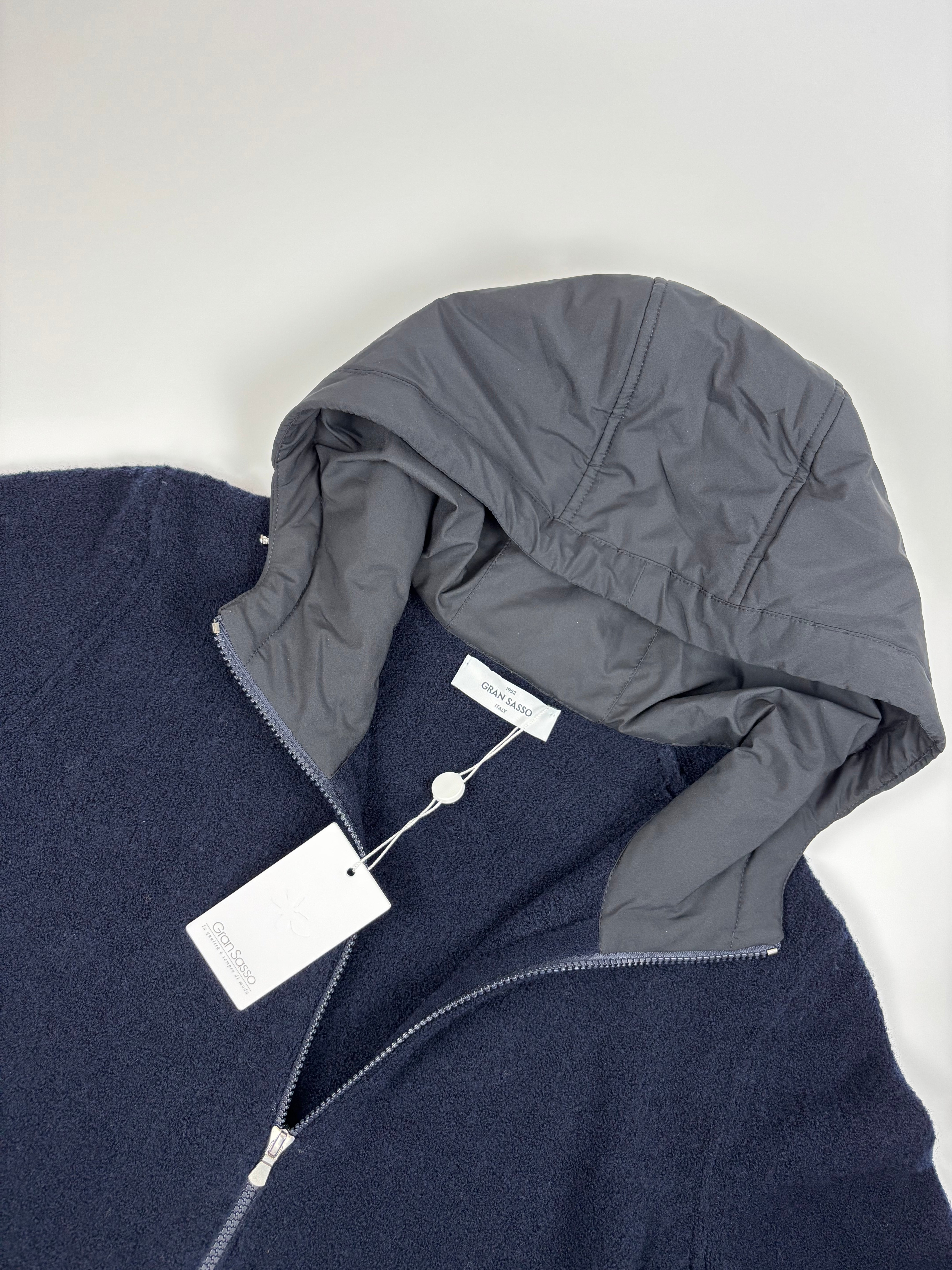 Gran Sasso Hooded Cardigan Jacket