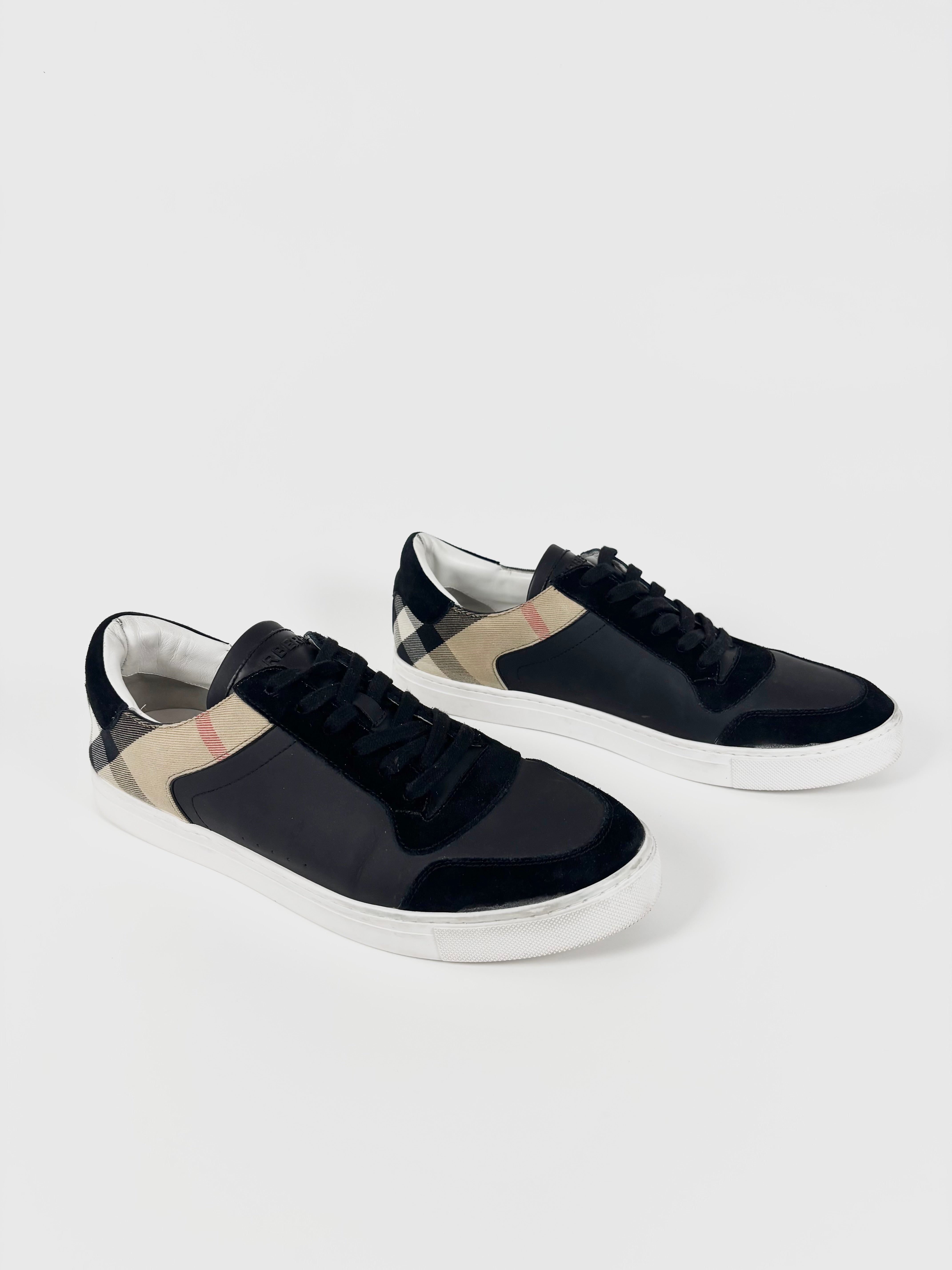 Burberry Checked Sneakers