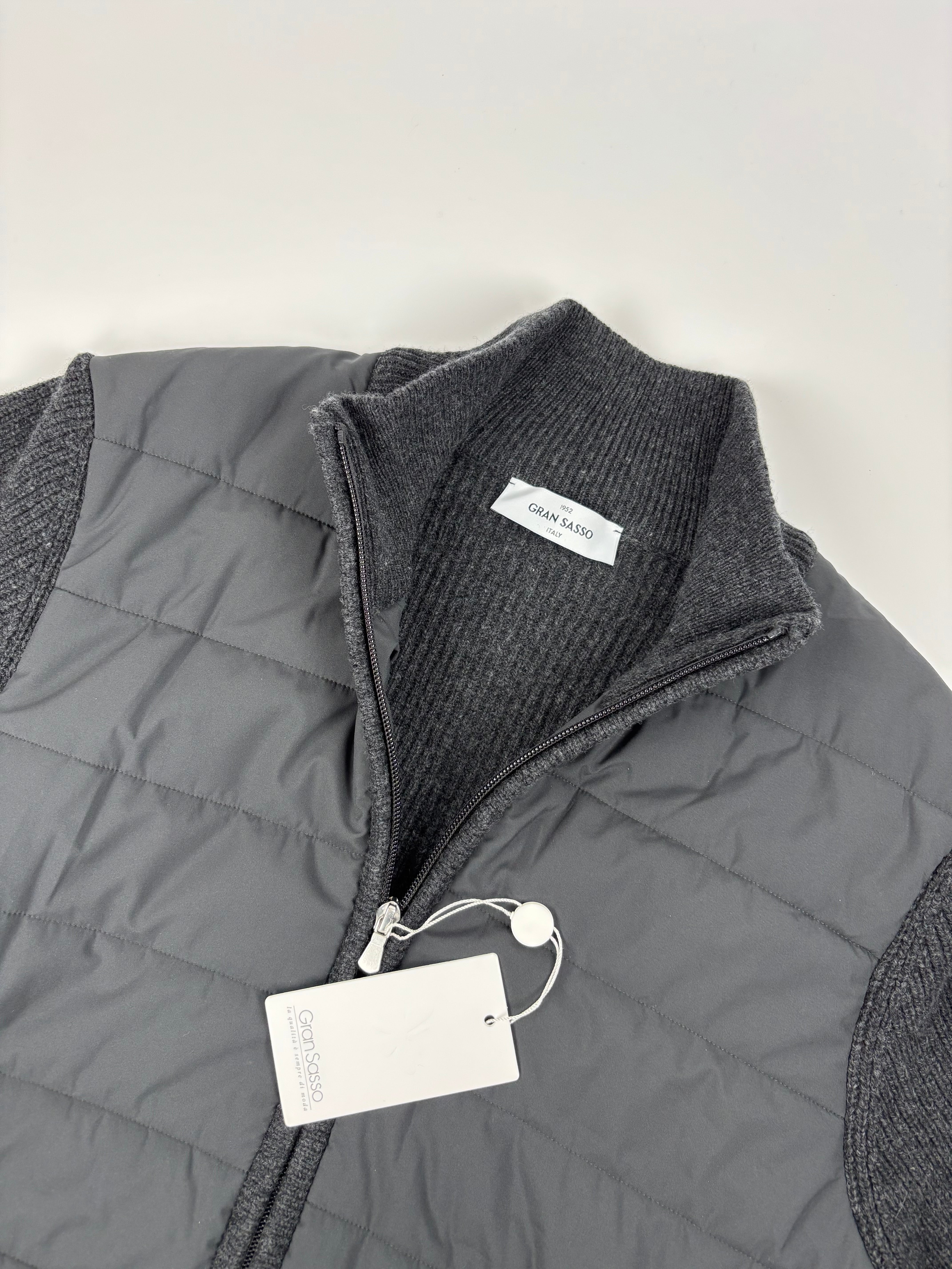 Gran Sasso Padded Cardigan Jacket