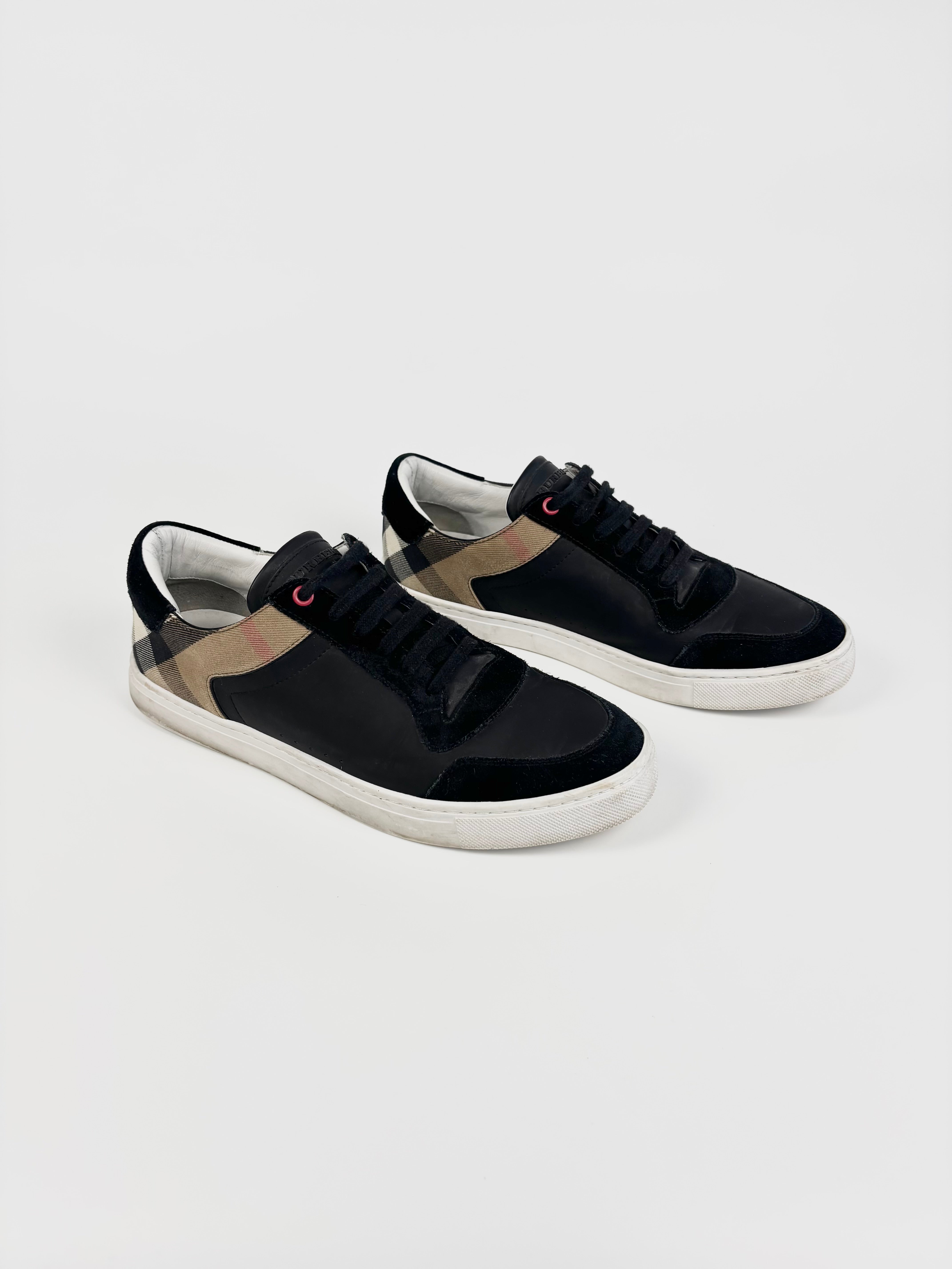 Burberry Checked Monogram Sneakers