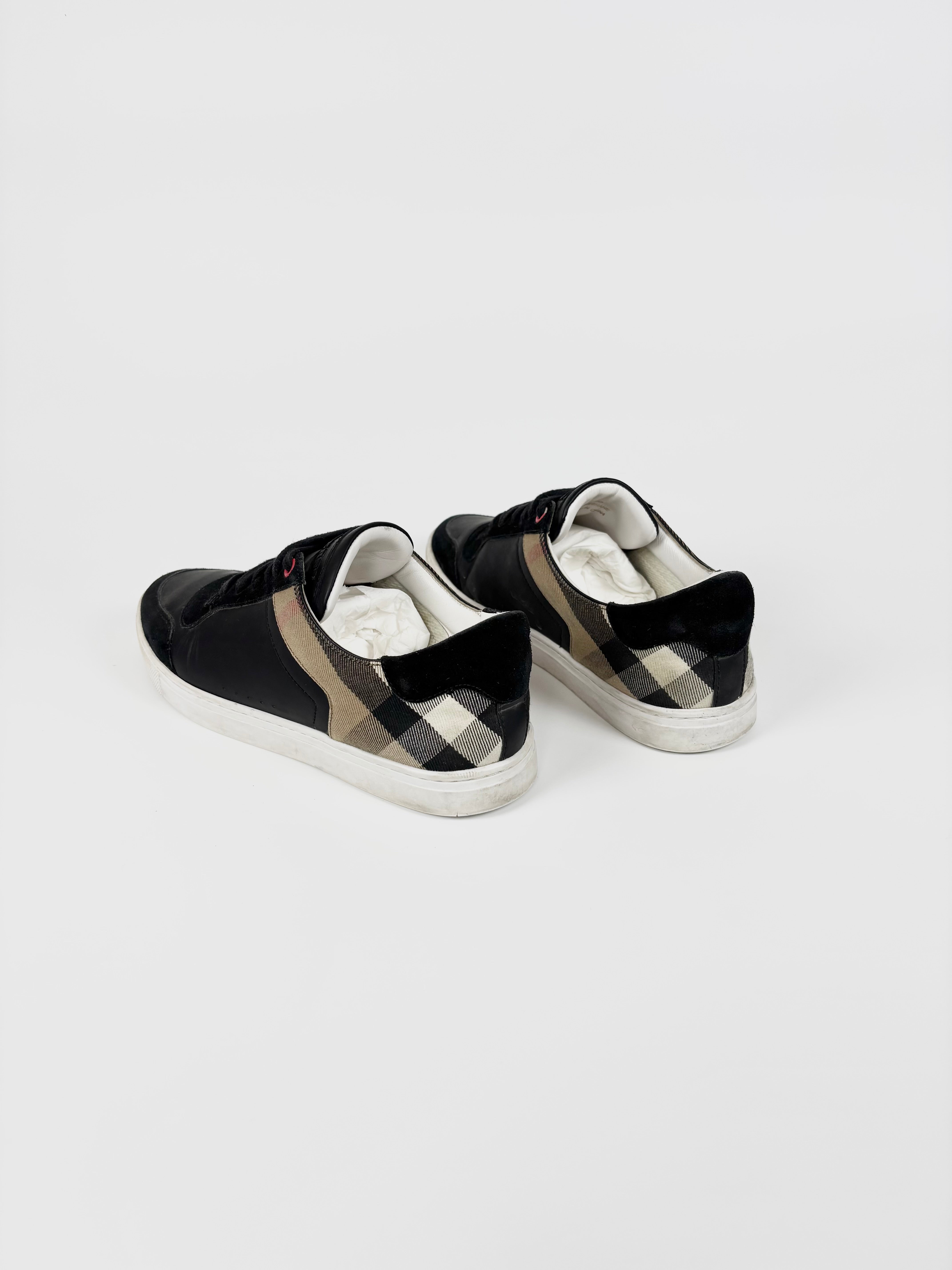 Burberry Checked Monogram Sneakers