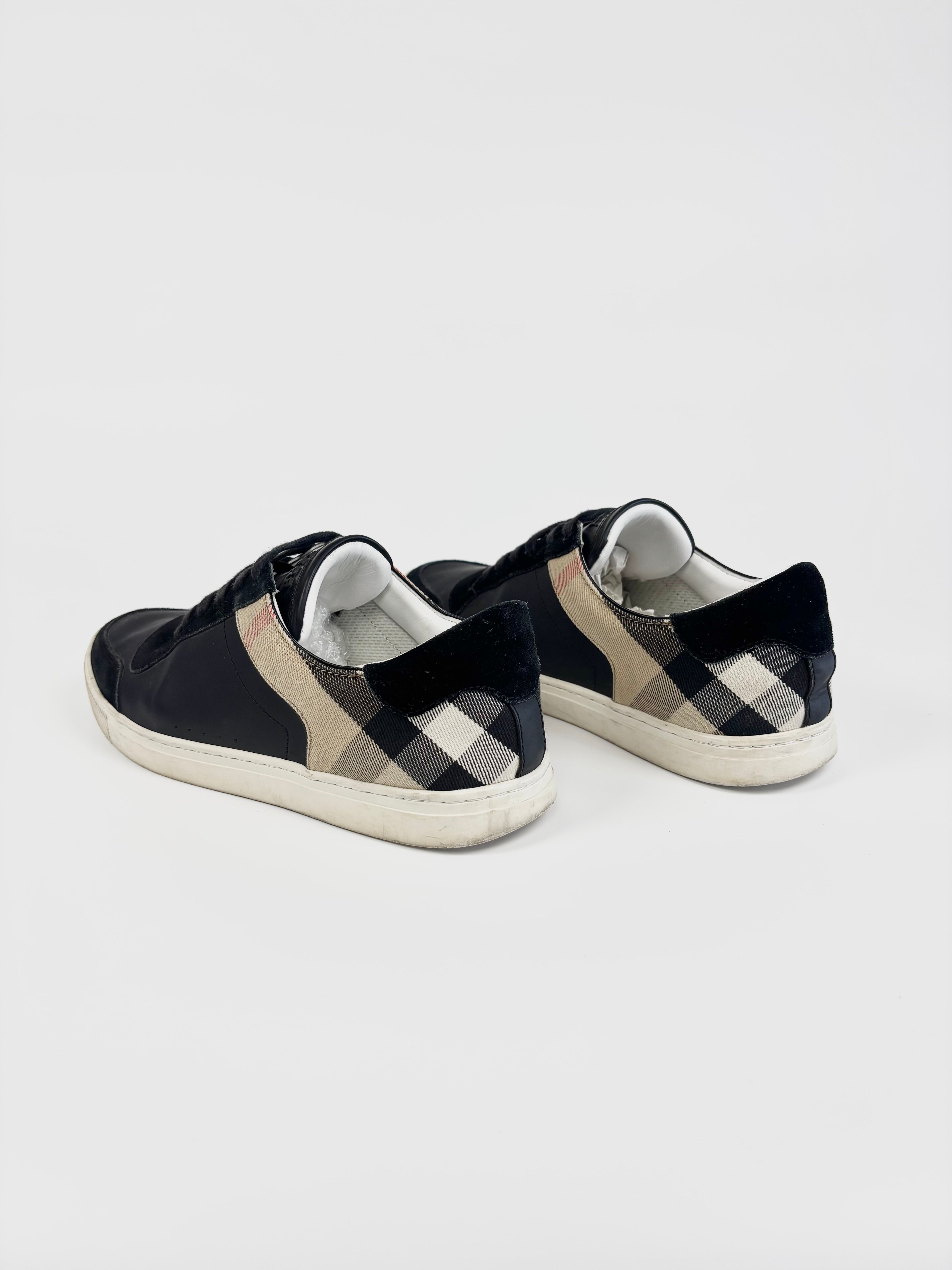 Burberry Checked Monogram Sneakers