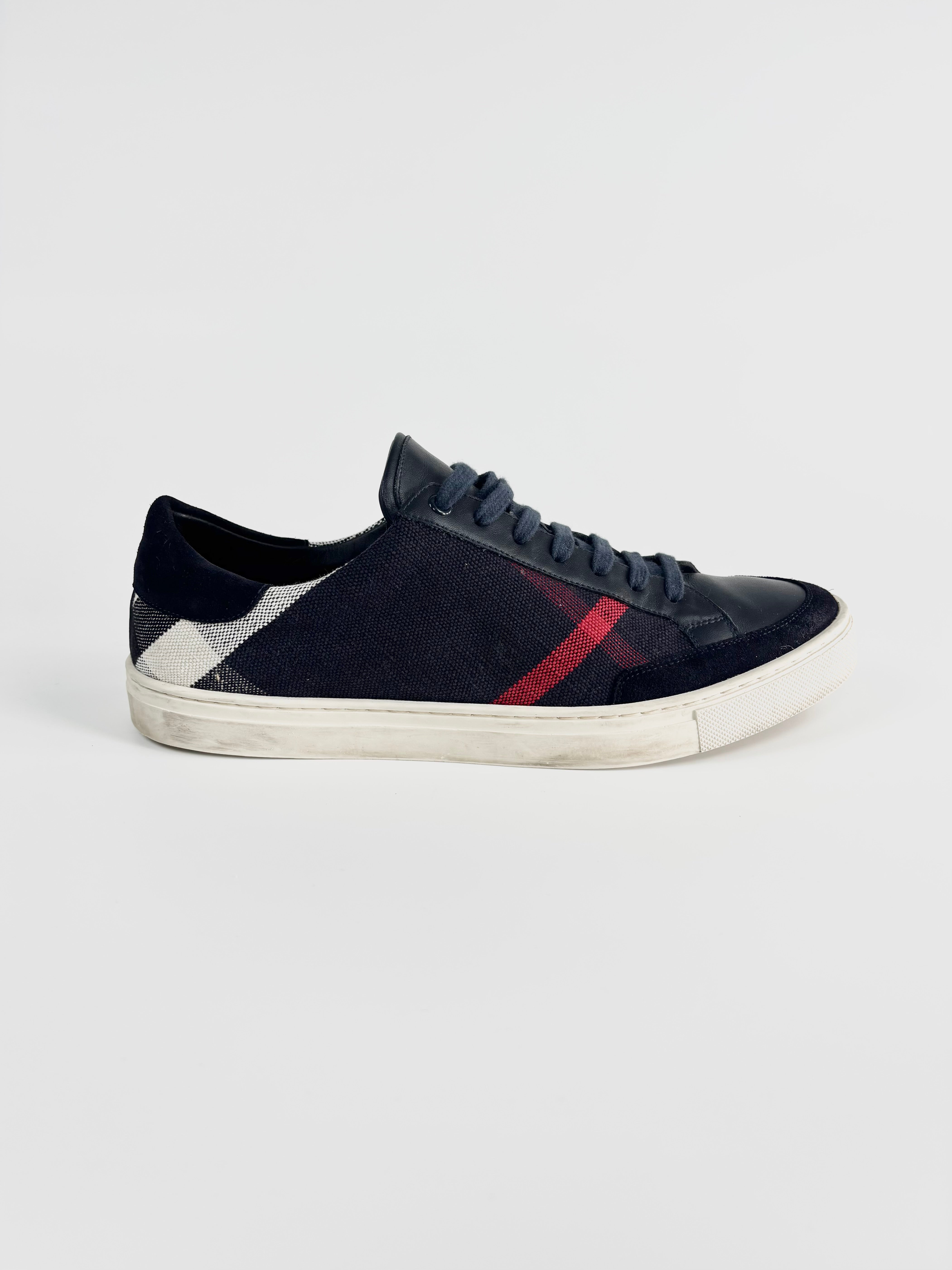 Burberry Checked Monogram Sneakers