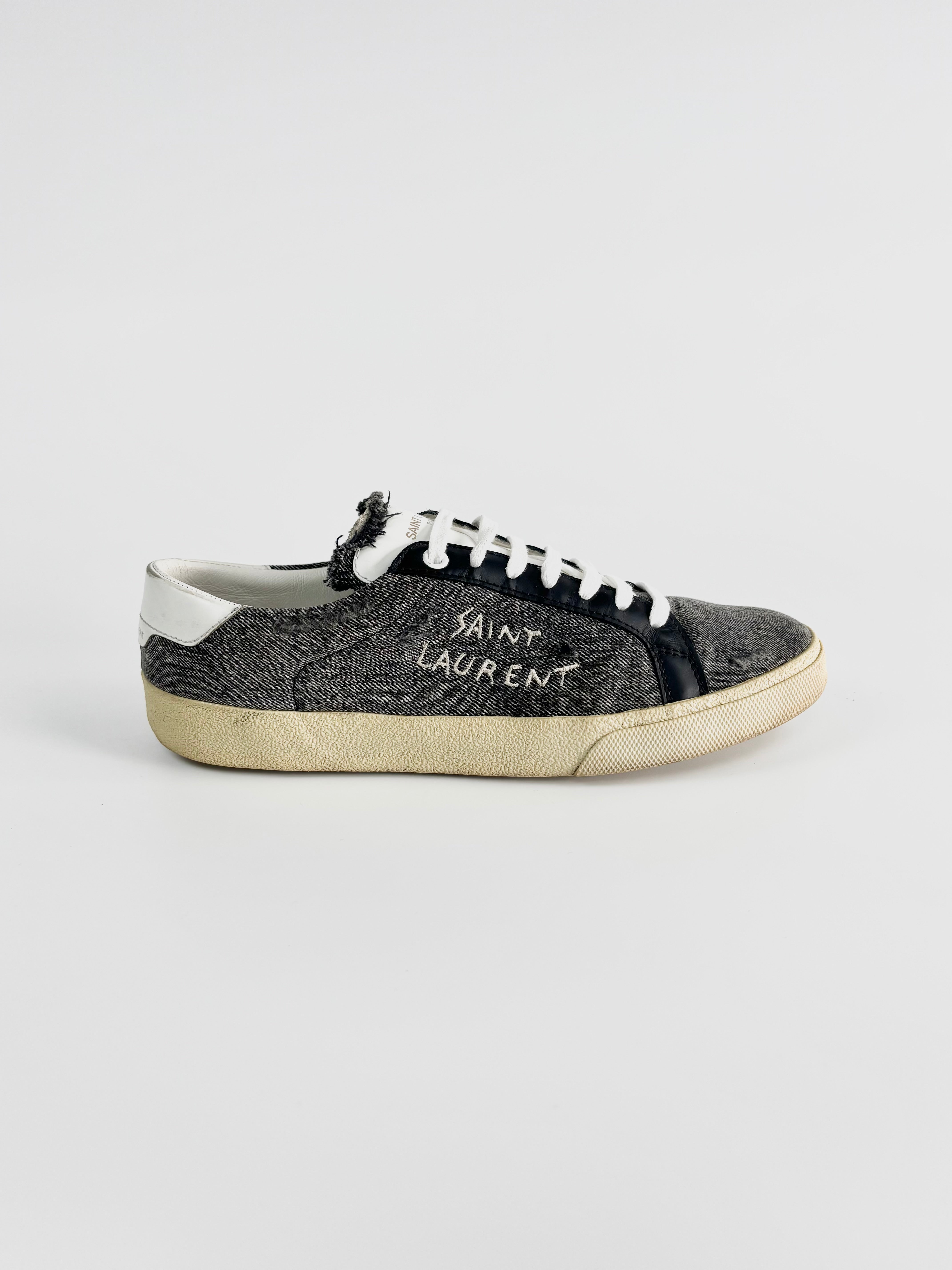 Saint Laurent Court Classic Sneakers