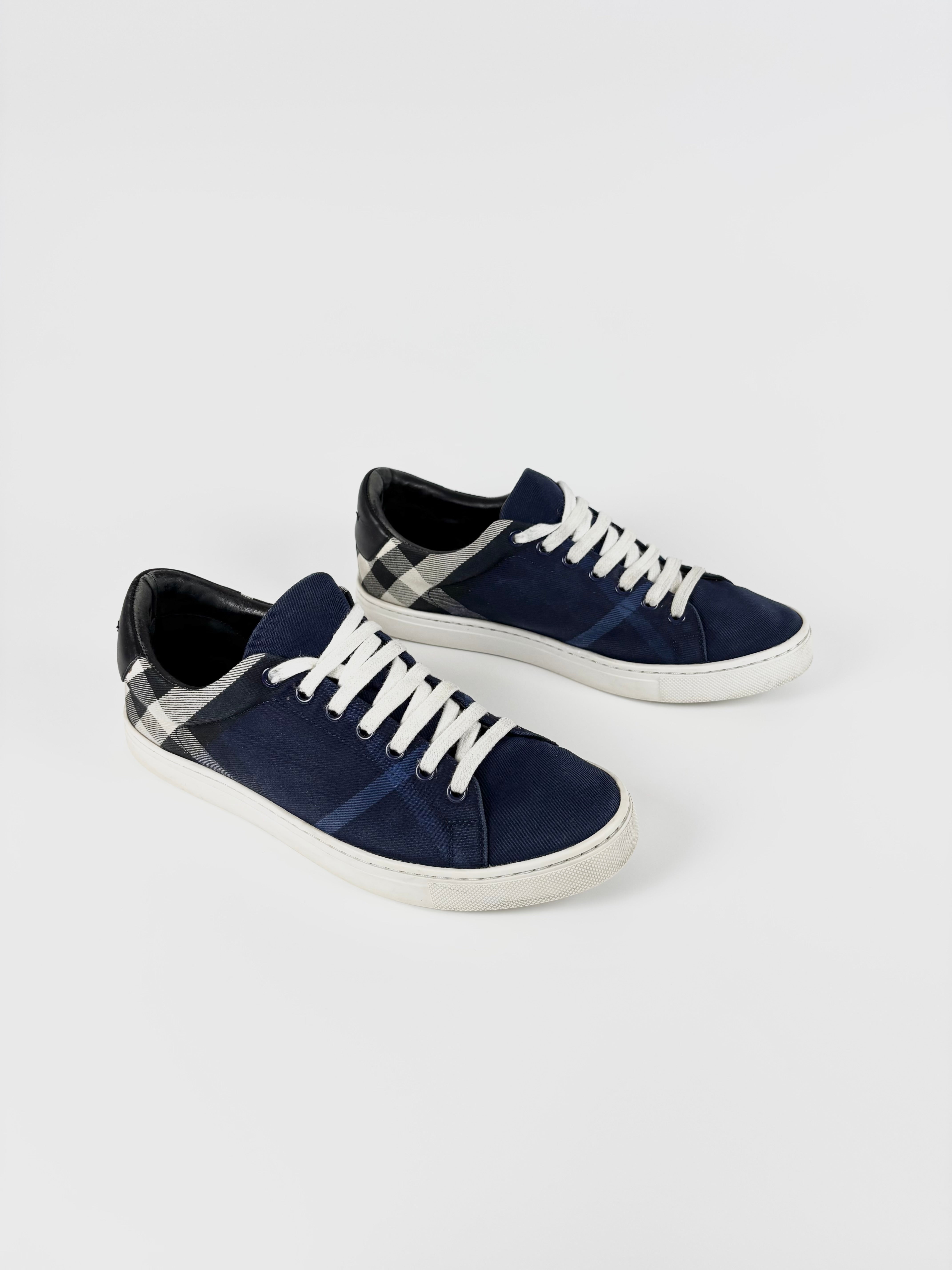 Burberry Checked Monogram Sneakers