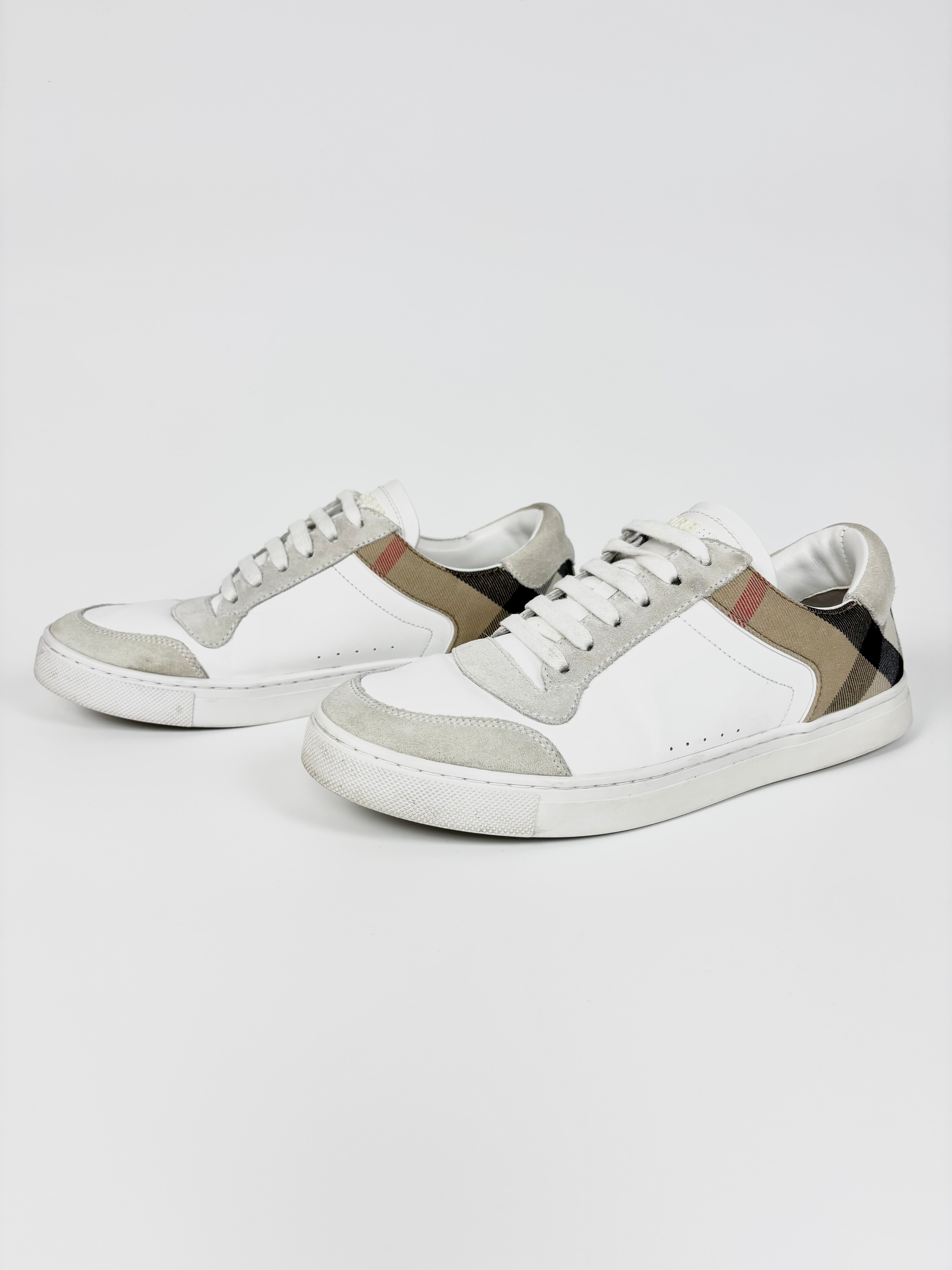 Burberry Checked Sneakers