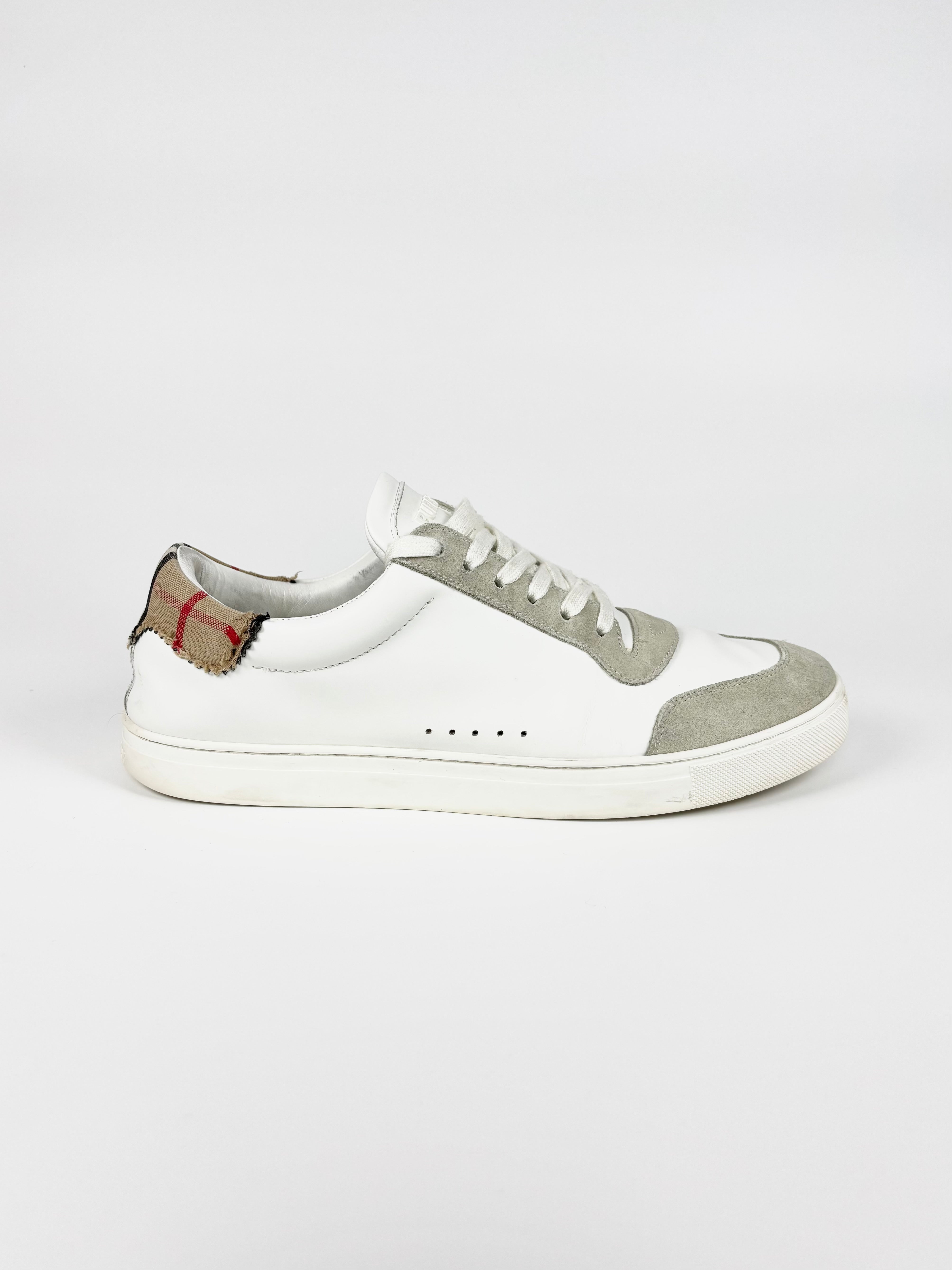 Burberry Checked Monogram Sneakers