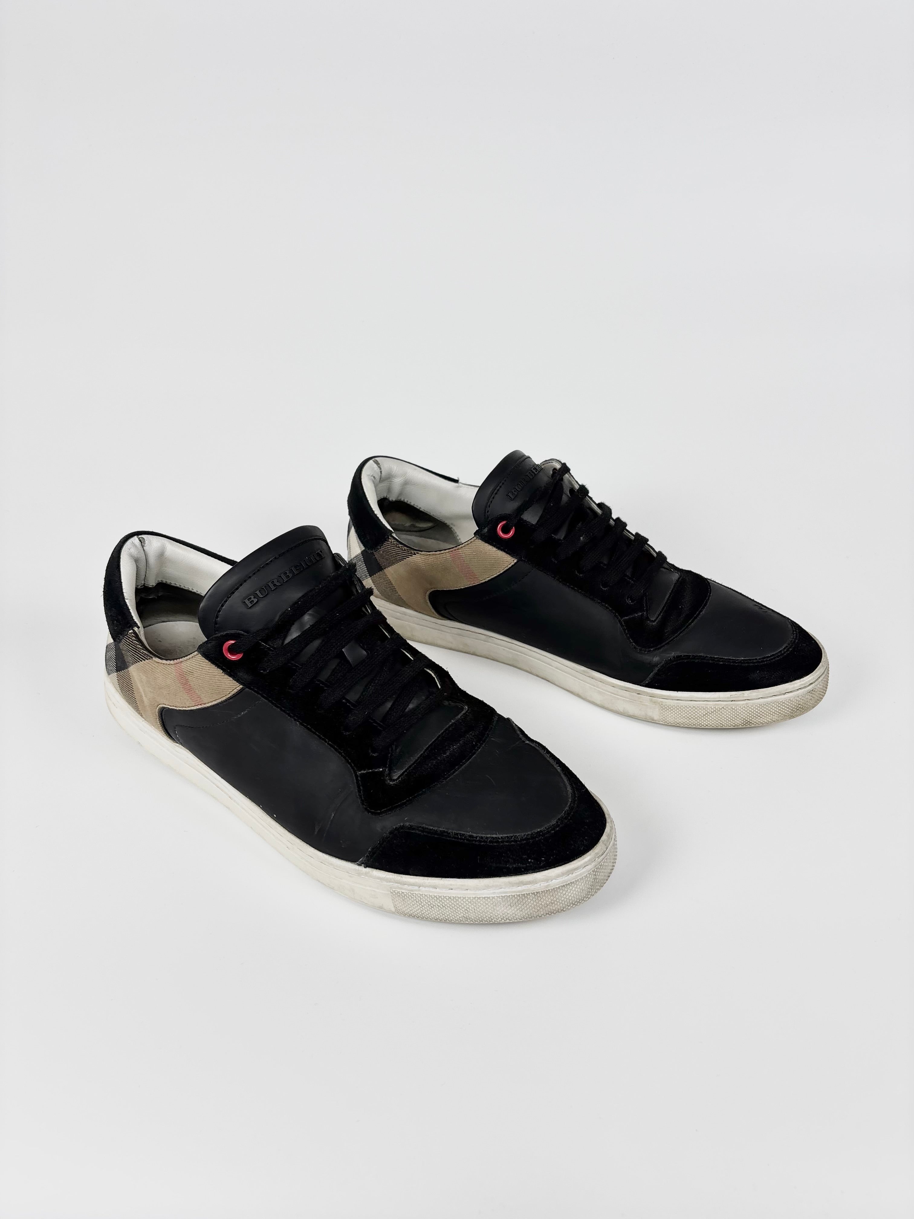 Burberry Checked Monogram Sneakers