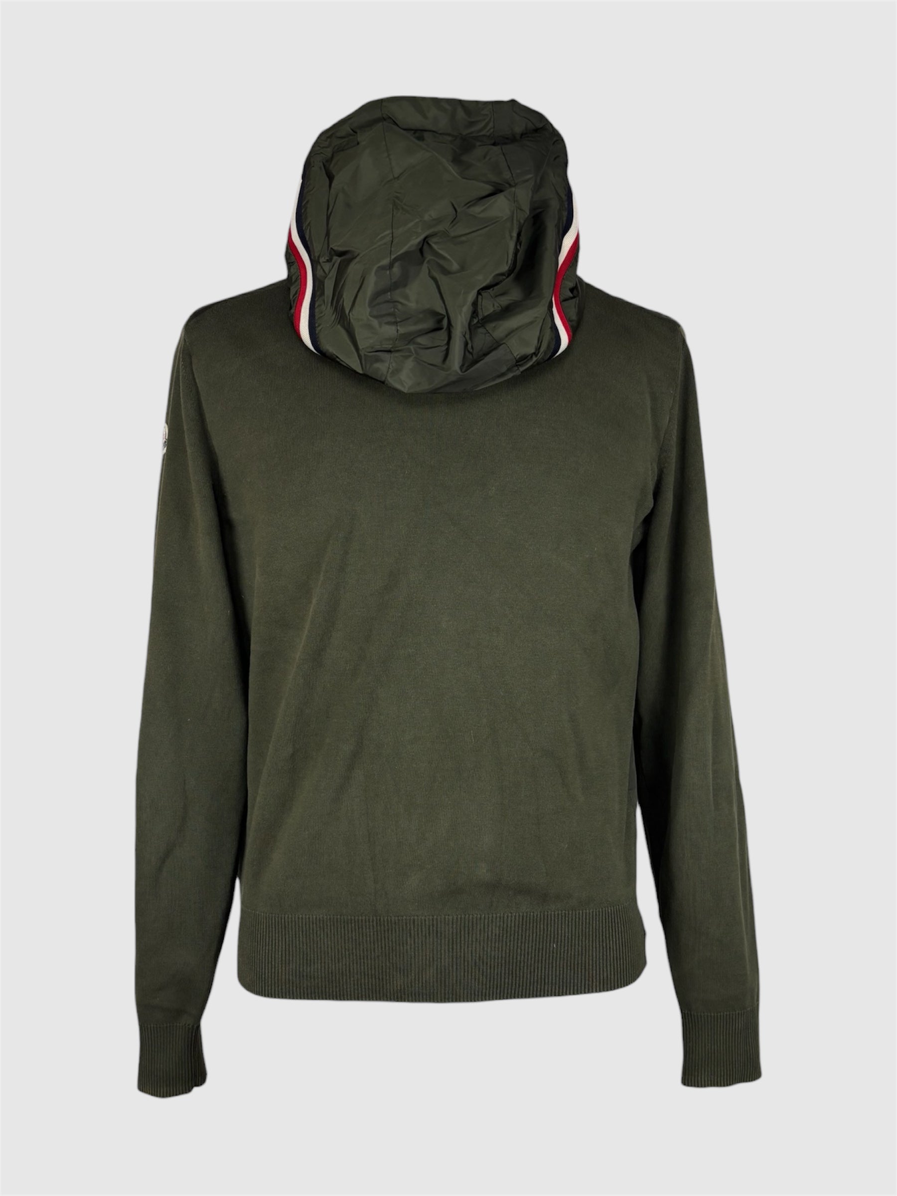 Moncler Hooded Cardigan Jacket