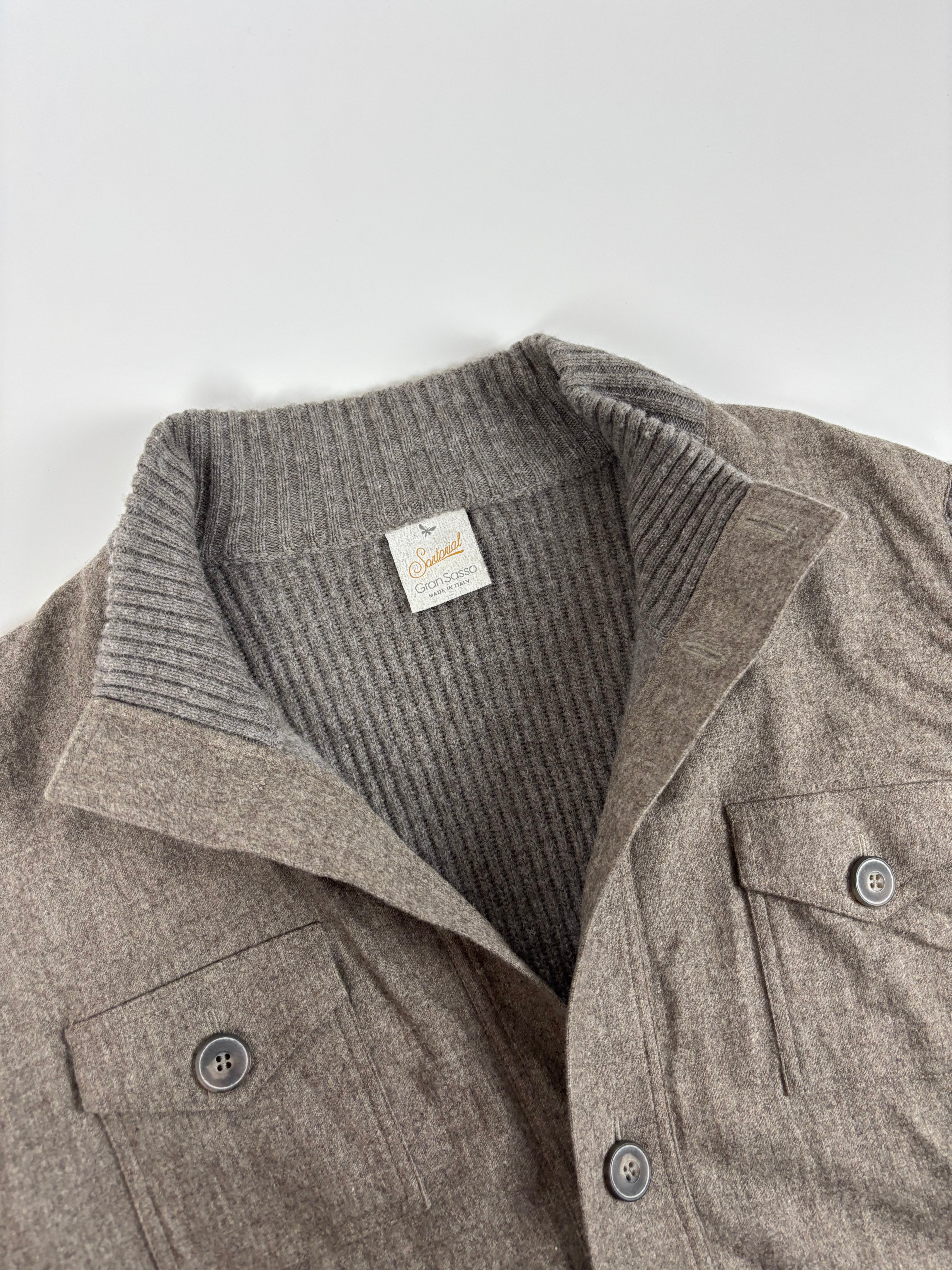 Gran Sasso Padded Cardigan Jacket