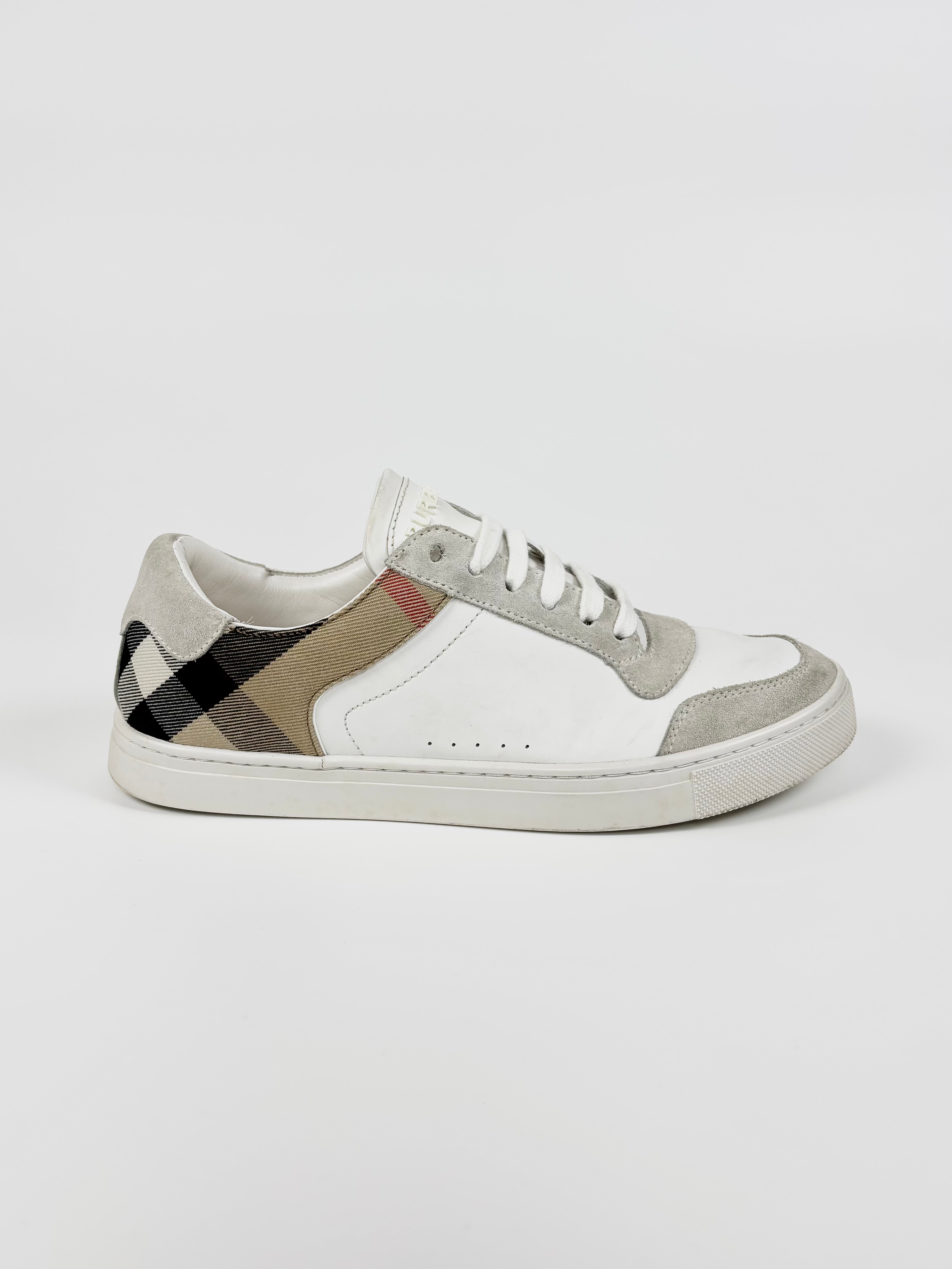 Burberry Checked Monogram Sneakers