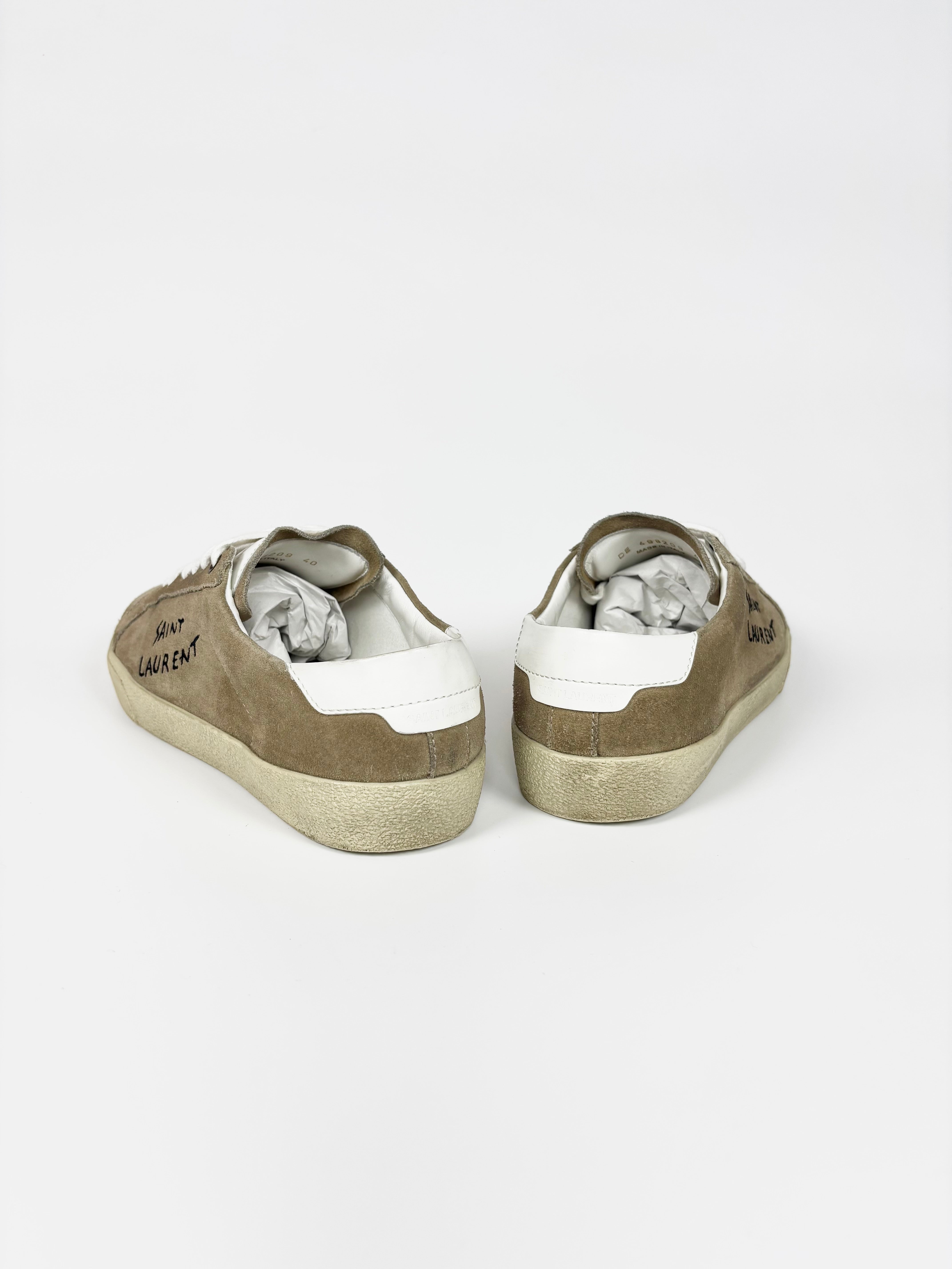 Saint Laurent Court Classic Sneakers