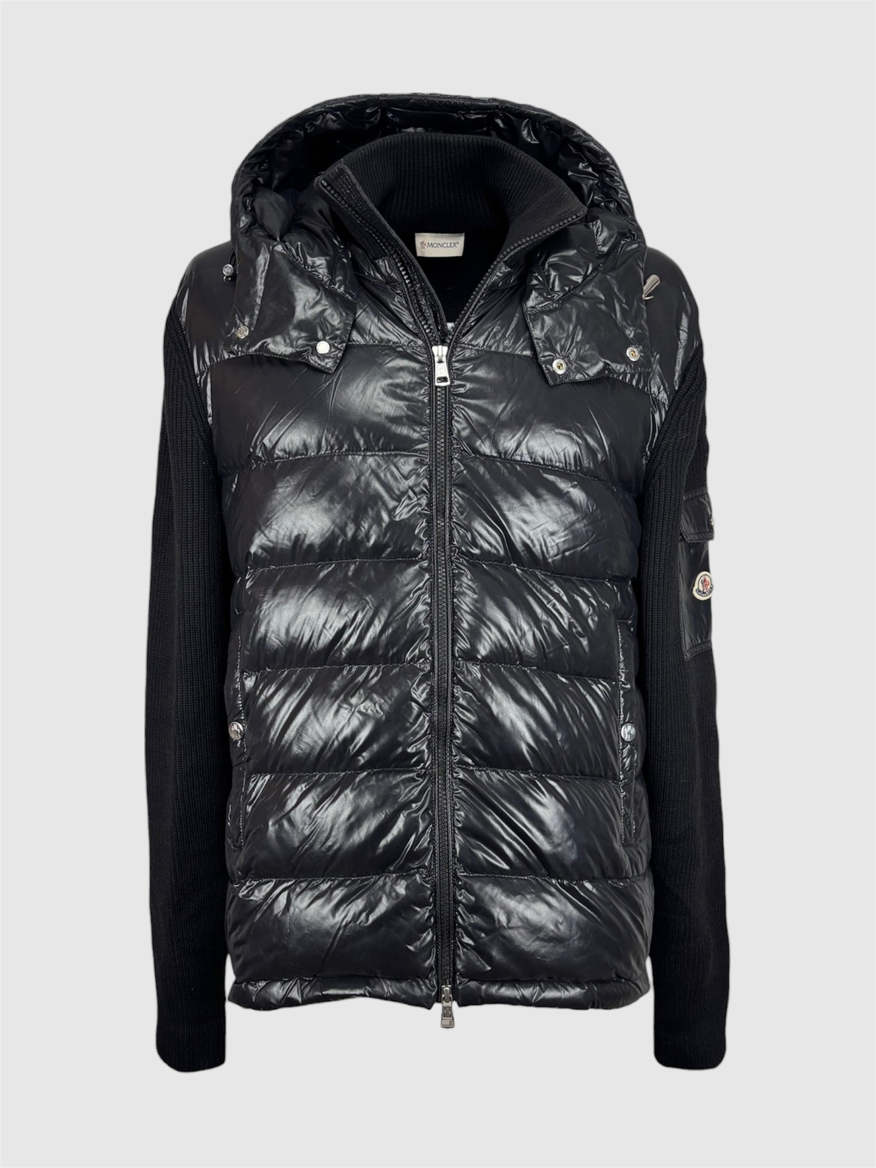 Moncler Hooded Cardigan Jacket