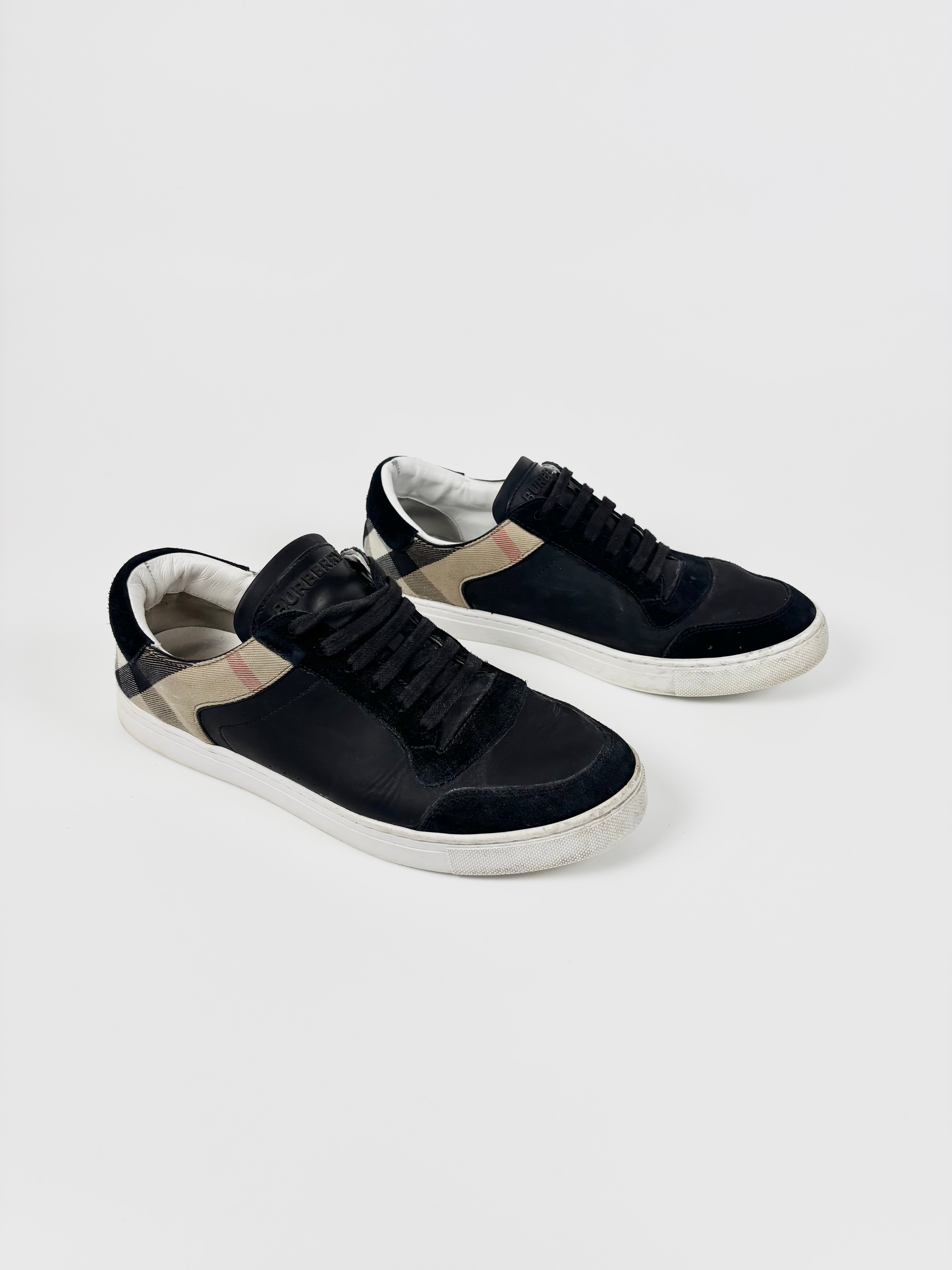 Burberry Checked Monogram Sneakers