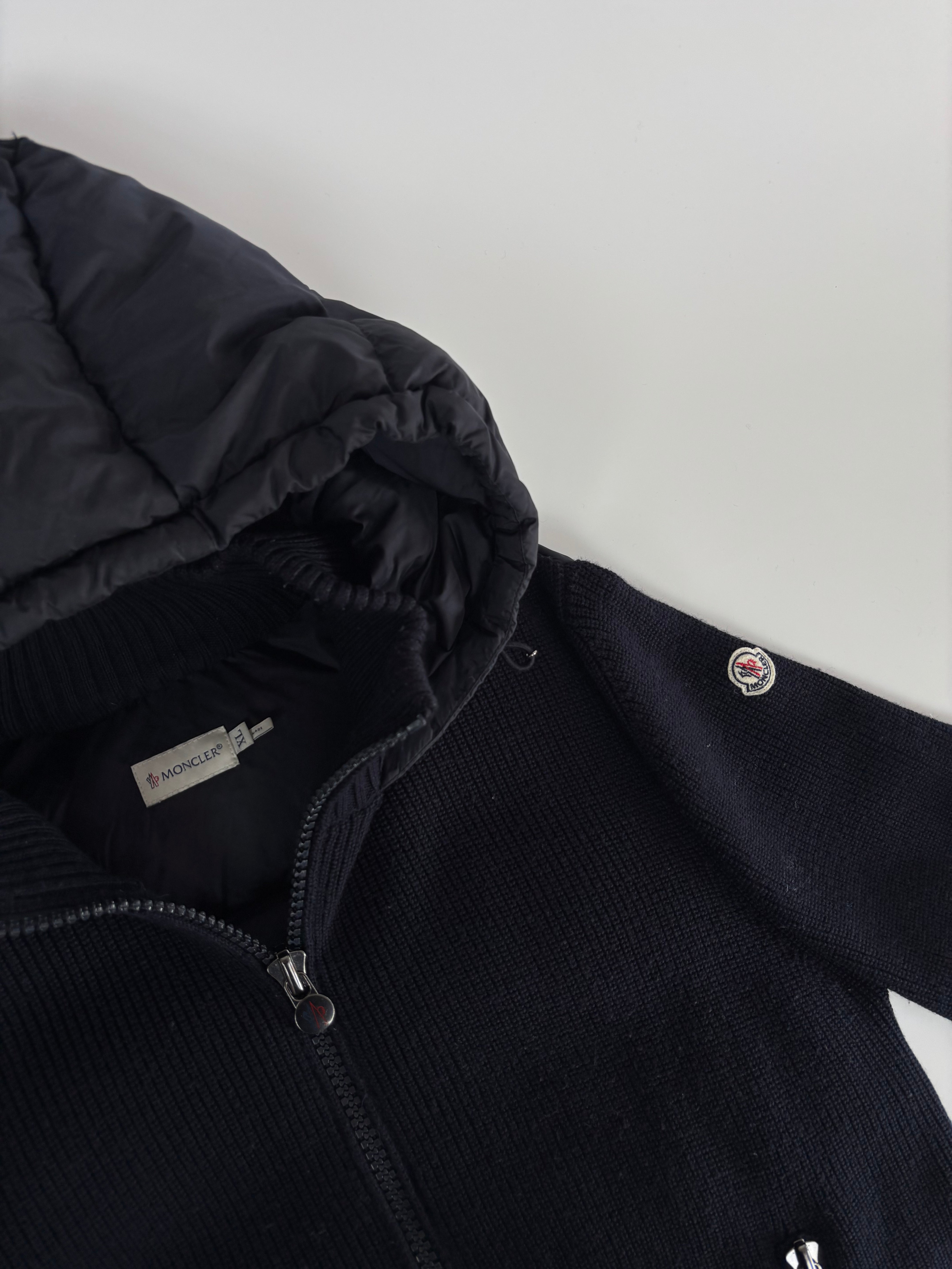 Moncler Hooded Cardigan Jacket