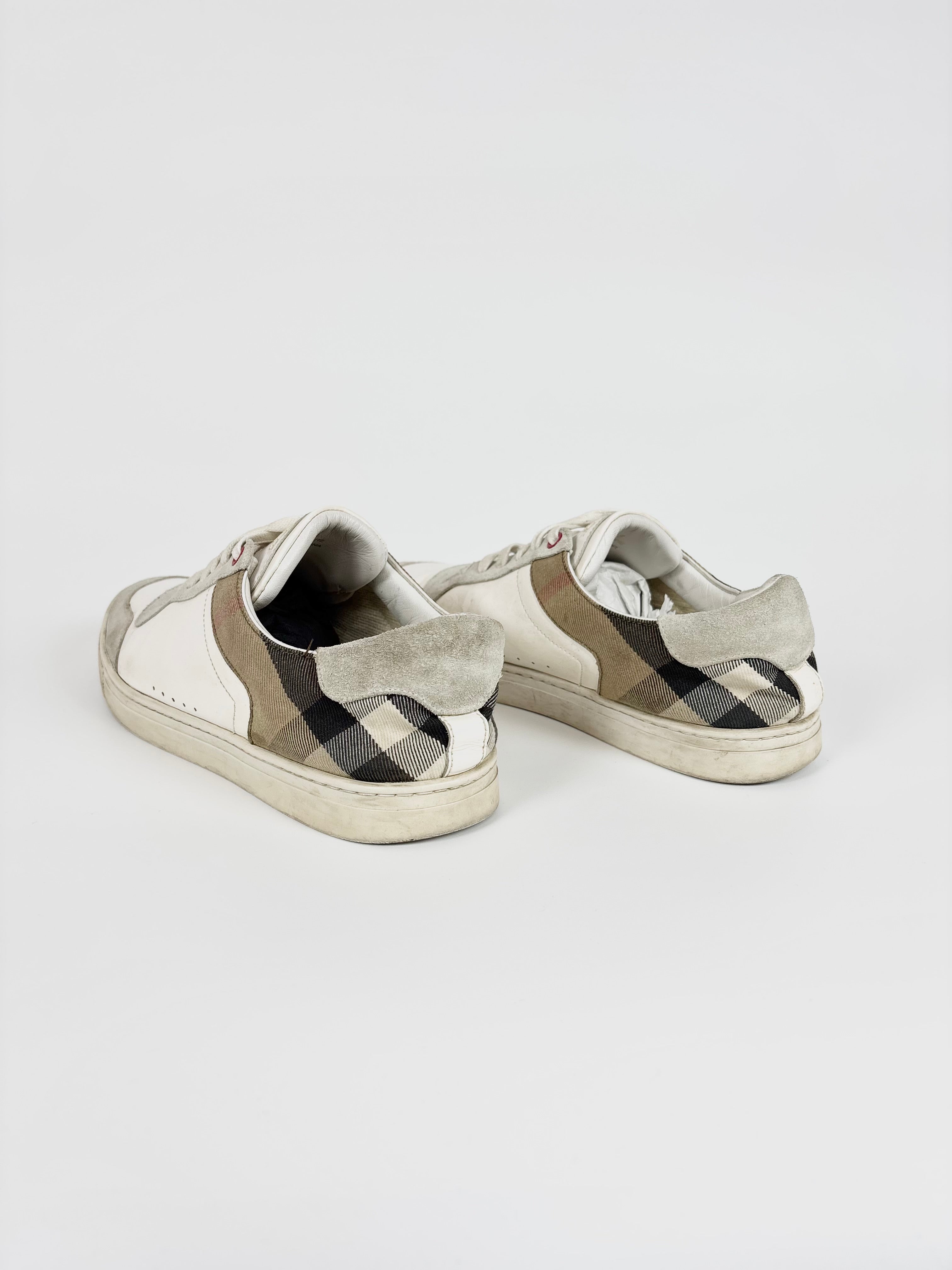 Burberry Checked Sneakers