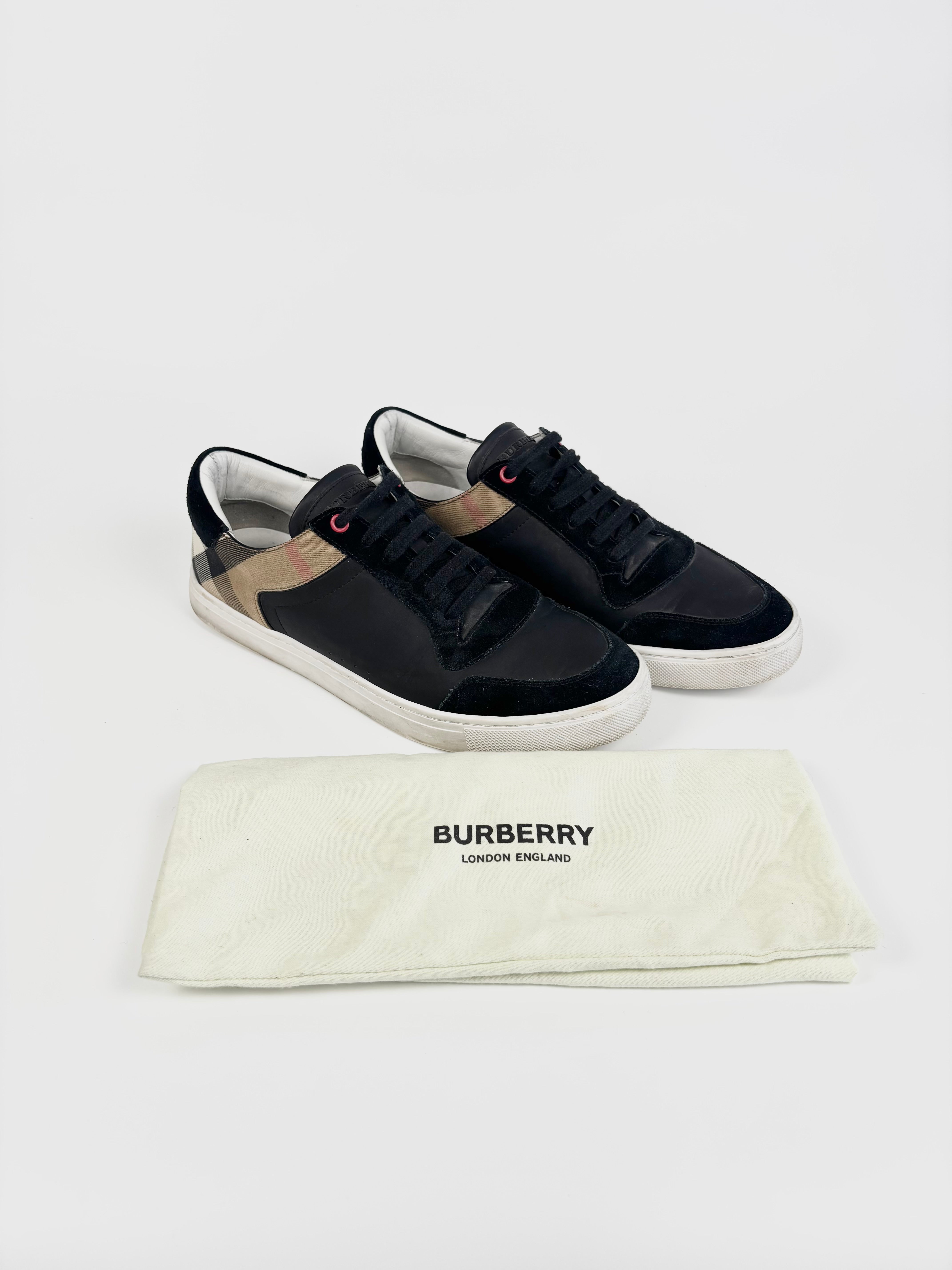 Burberry Checked Monogram Sneakers