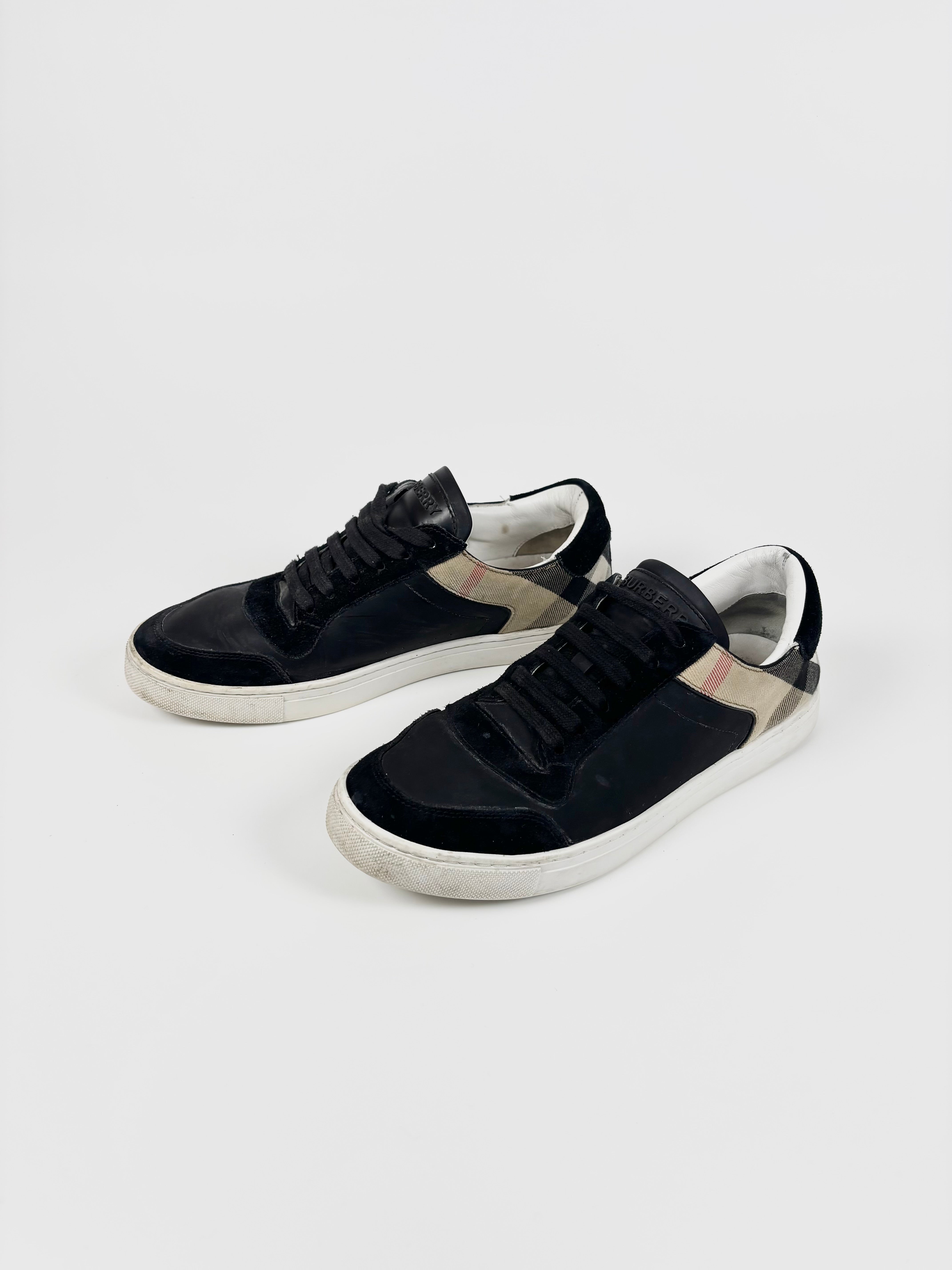 Burberry Checked Monogram Sneakers