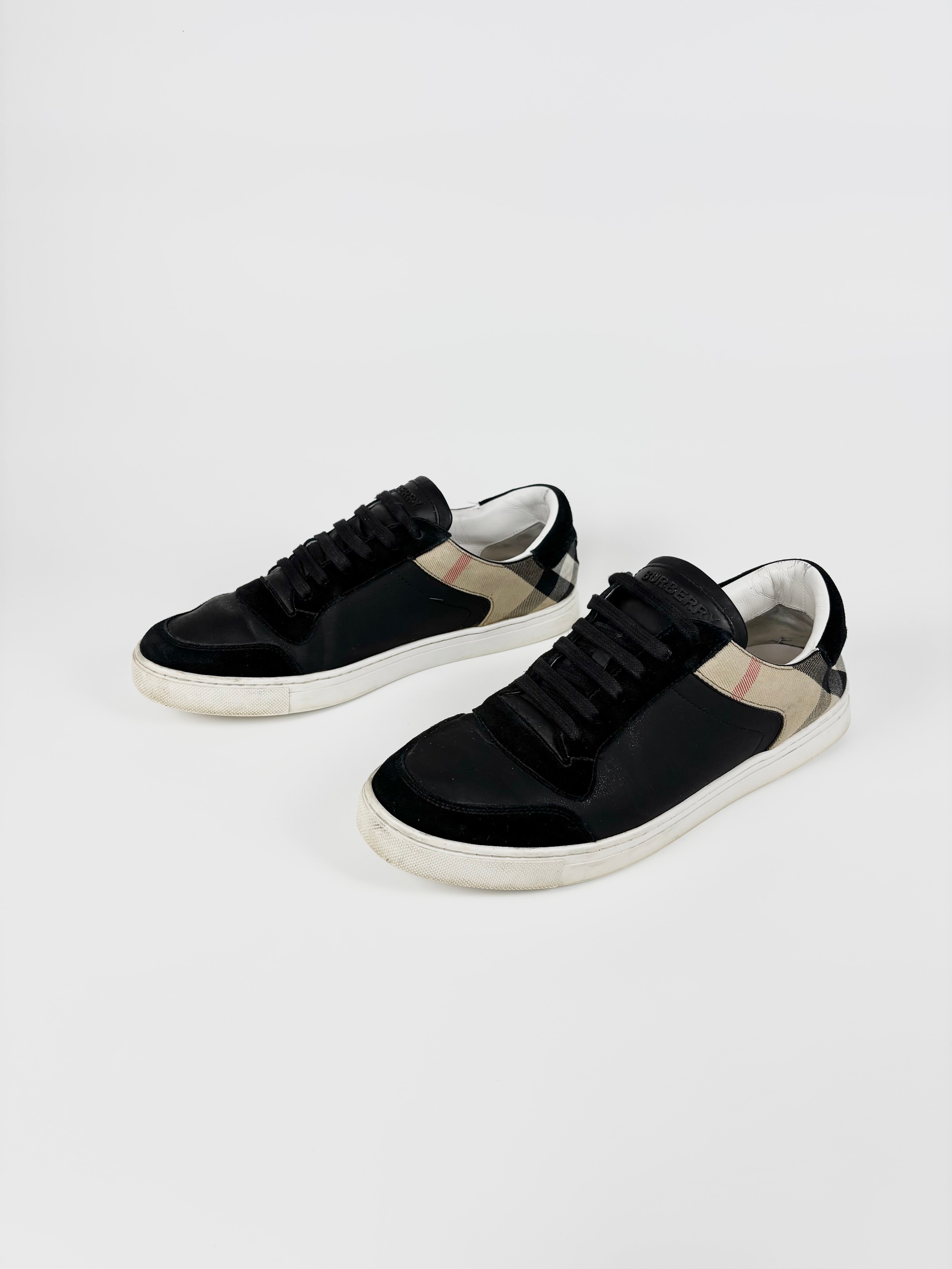 Burberry Checked Monogram Sneakers