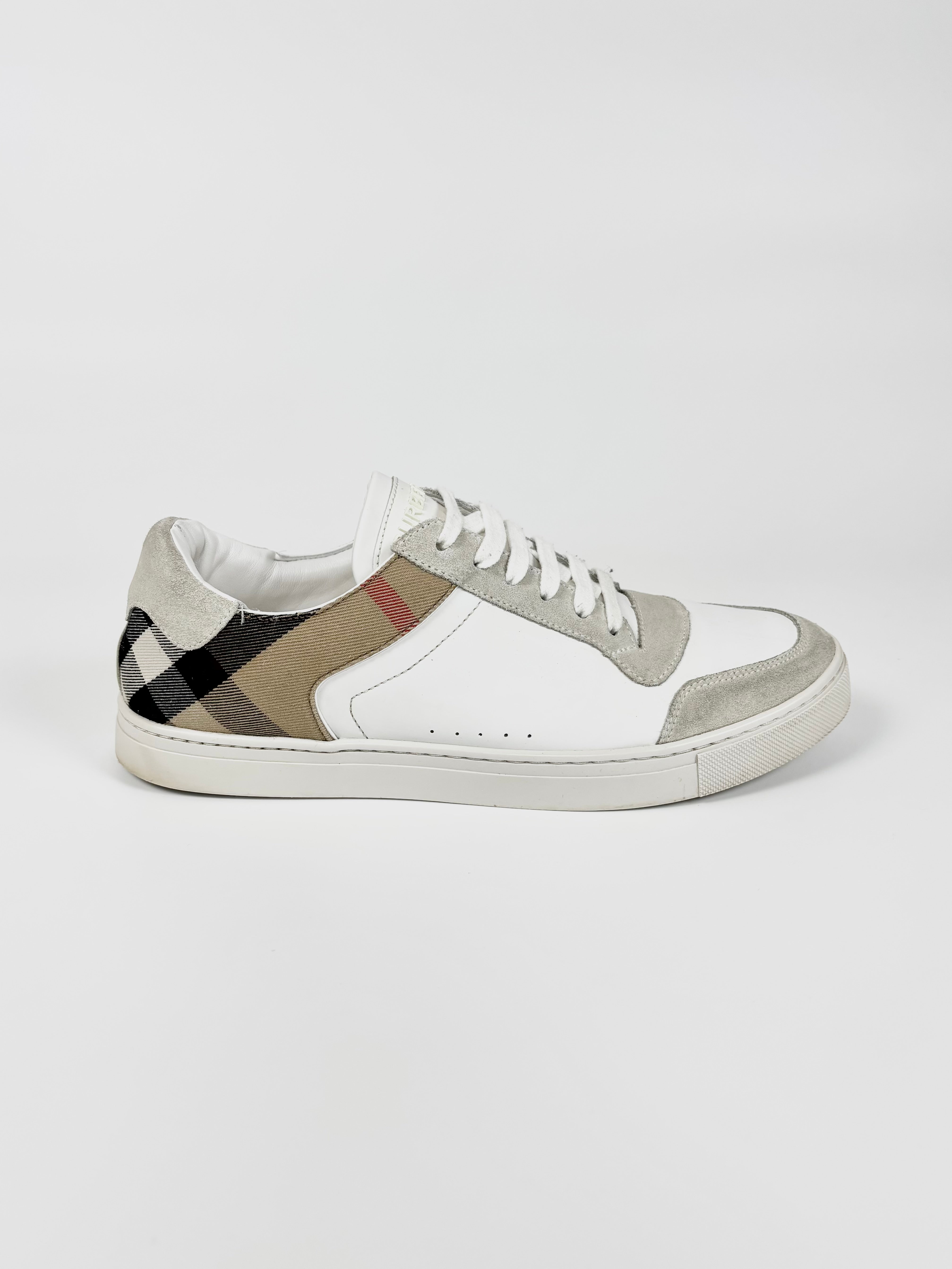 Burberry Checked Monogram Sneakers