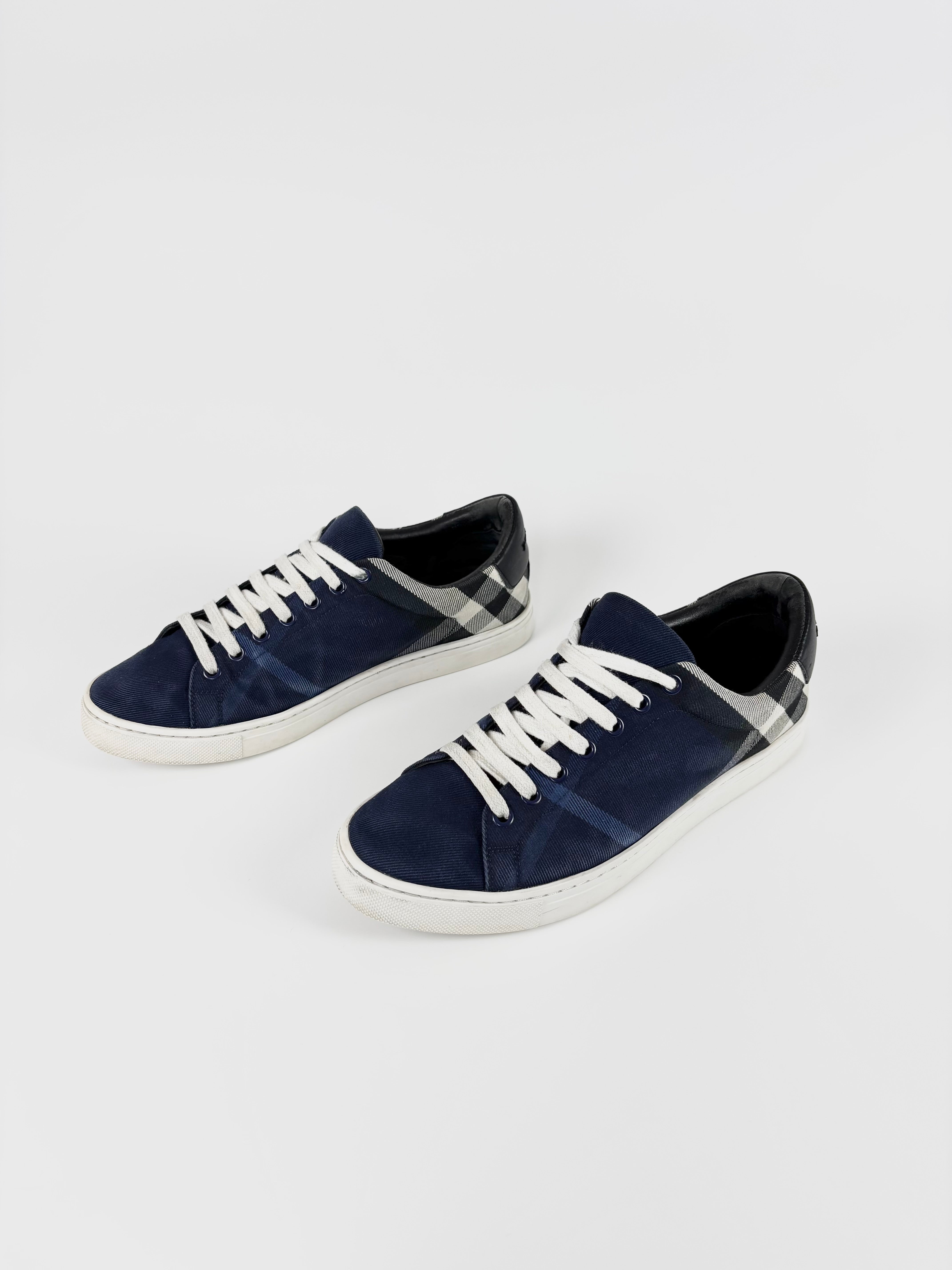 Burberry Checked Monogram Sneakers