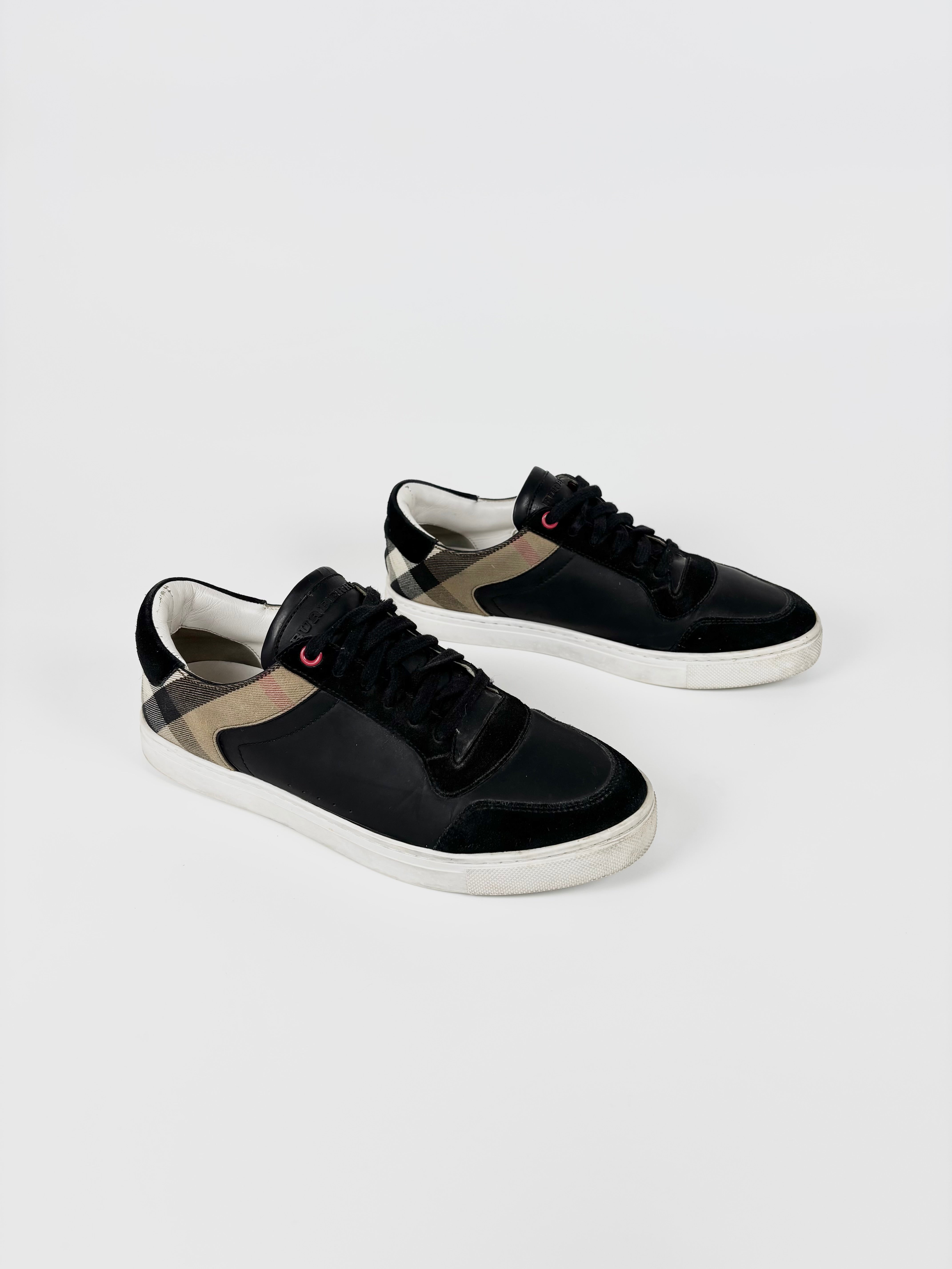 Burberry Checked Monogram Sneakers