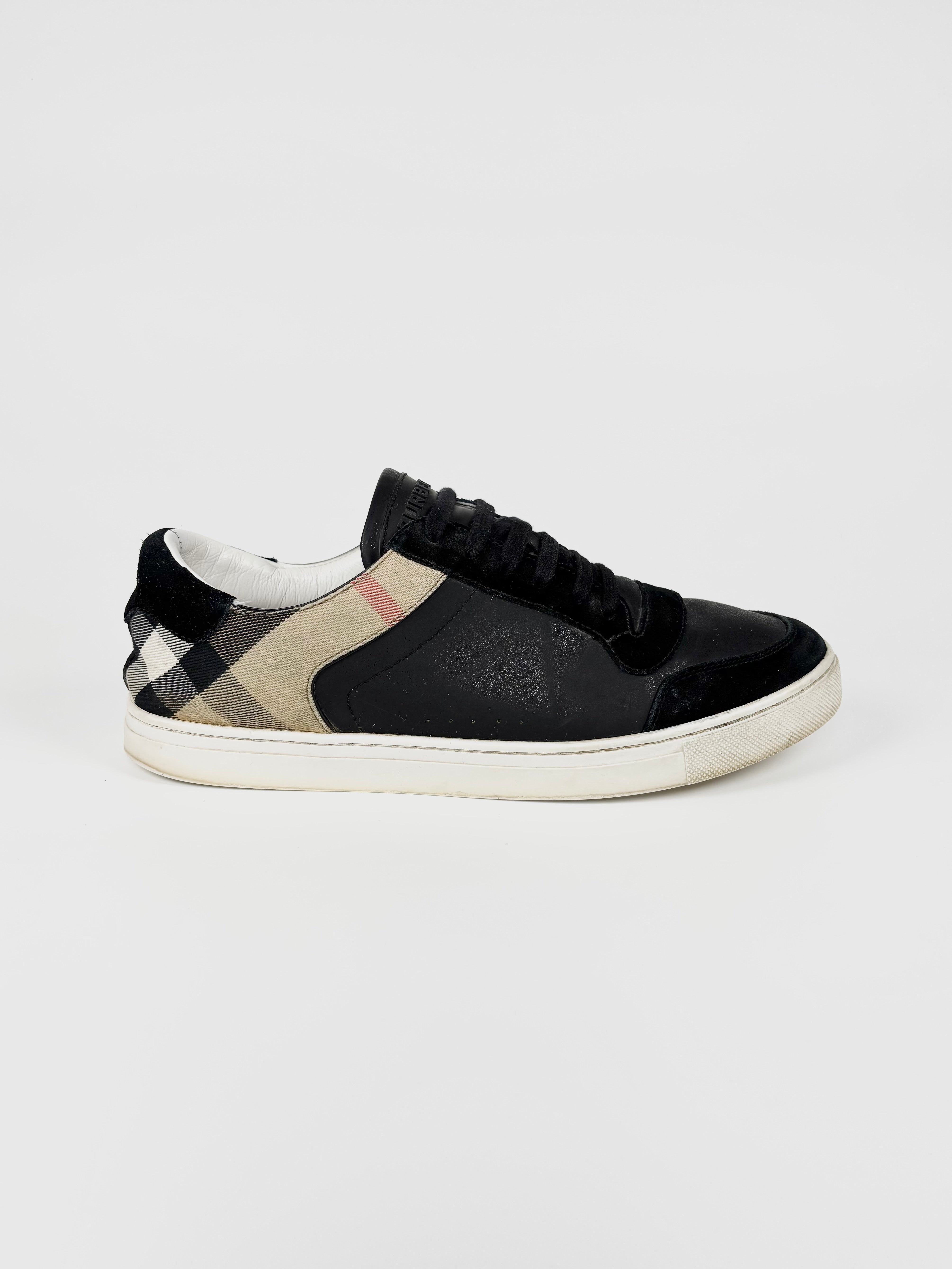 Burberry Checked Monogram Sneakers