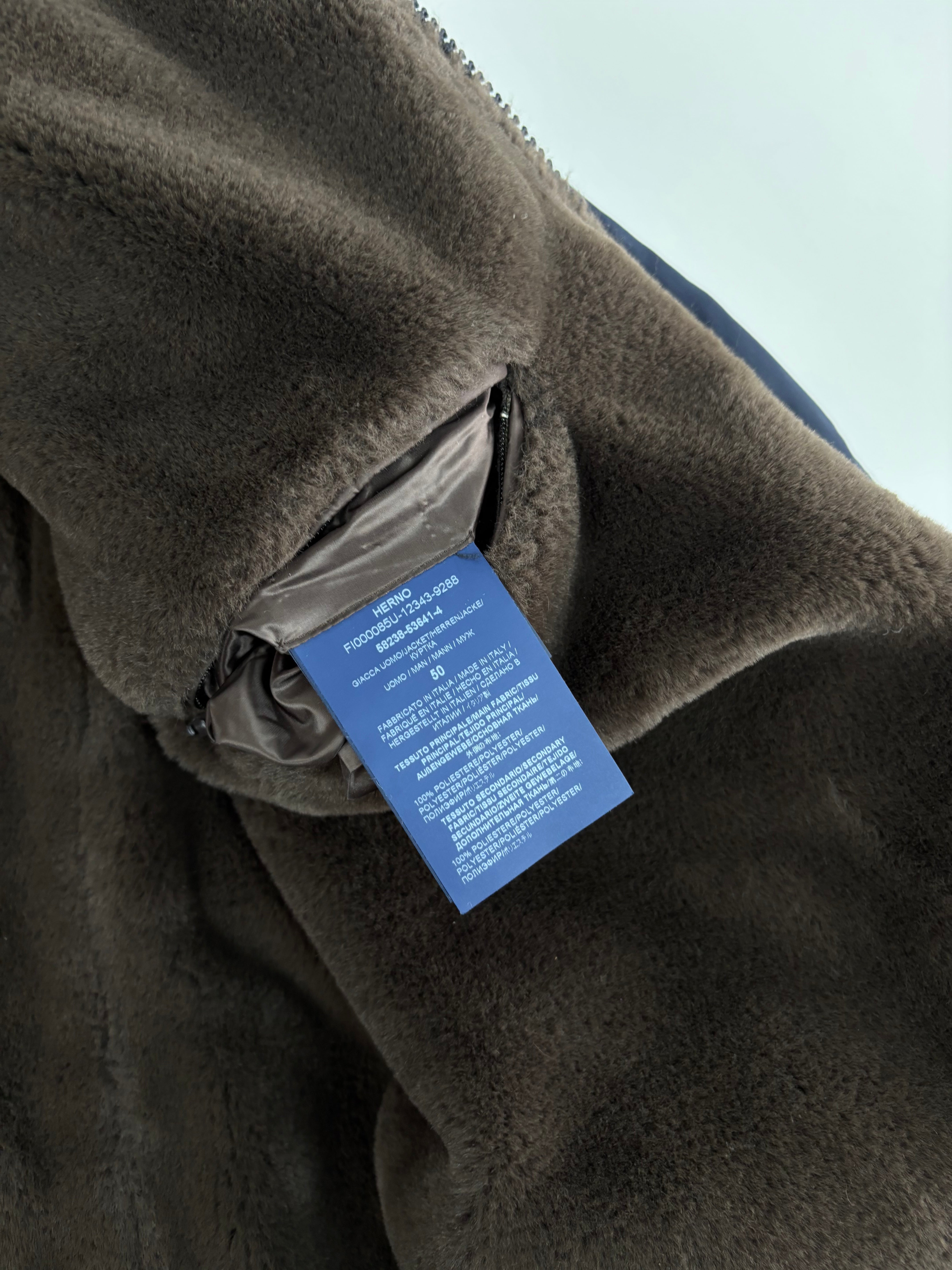 Herno Fur Lined Field Jacket