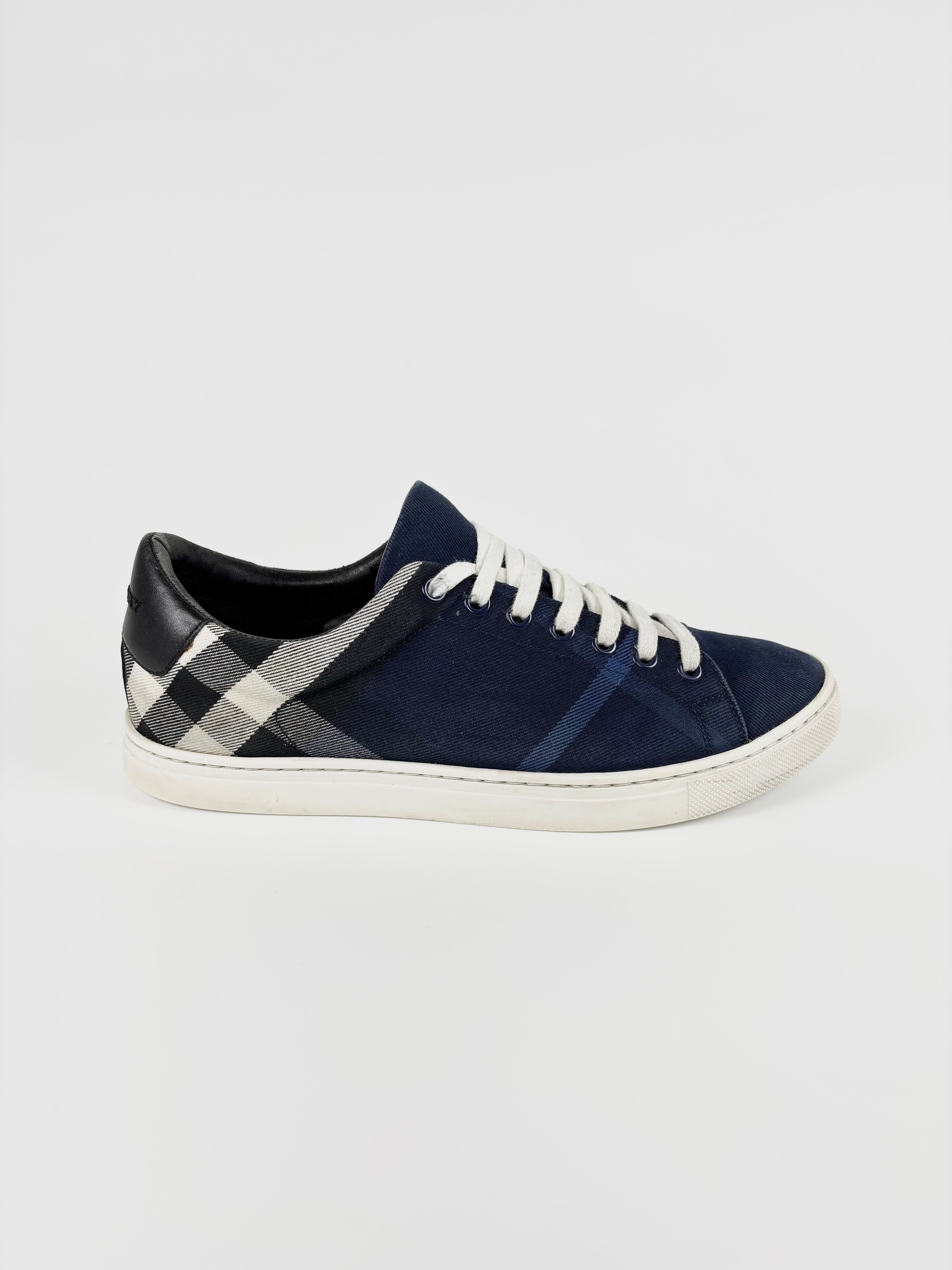 Burberry Checked Monogram Sneakers