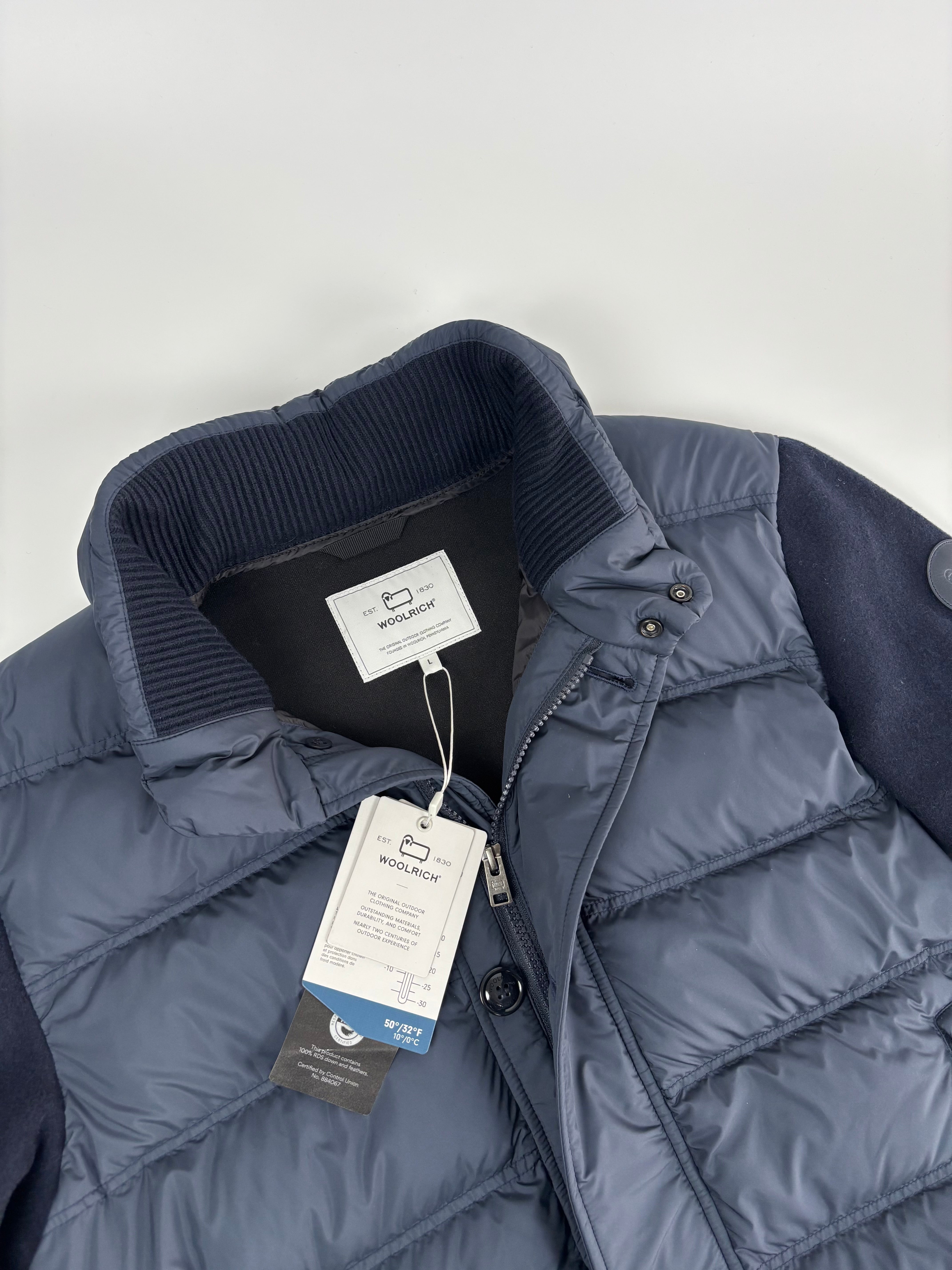 Woolrich Padded Cardigan Jacket